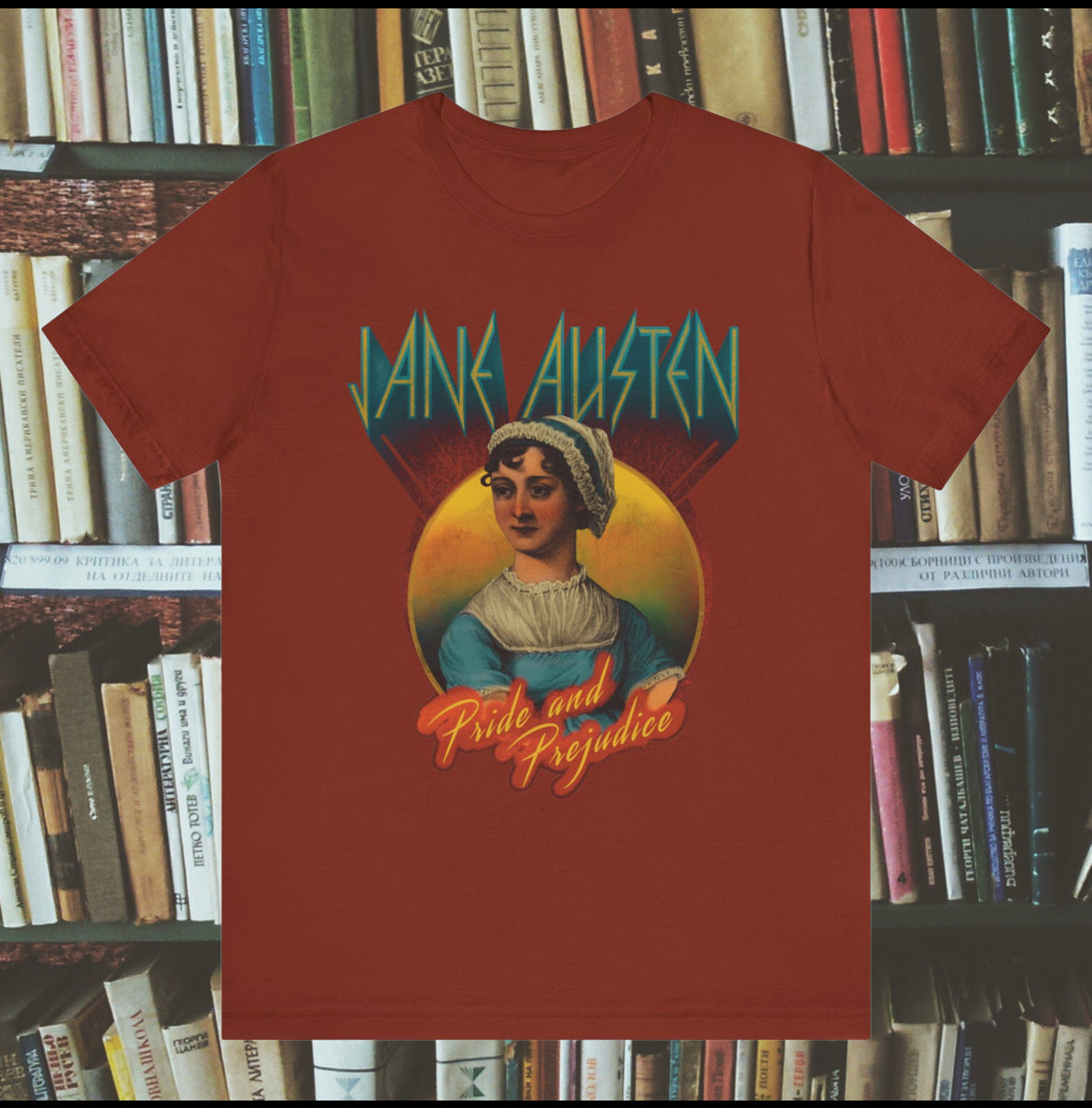Jane Austen Parody Band Tee
