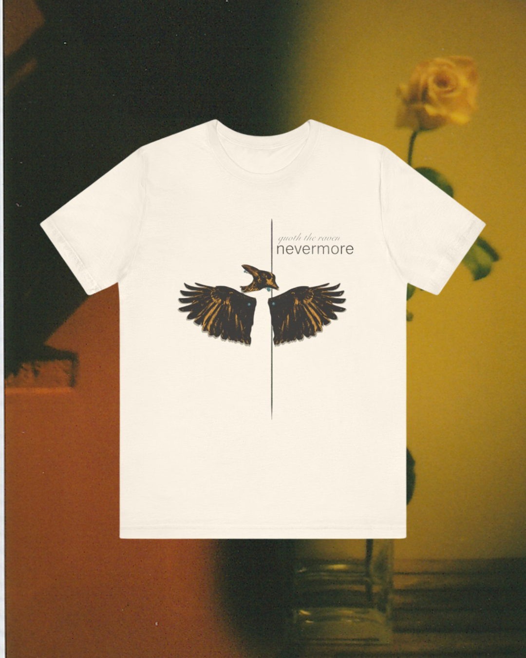 Edgar Allan Poe Nevermore Parody Band Tee
