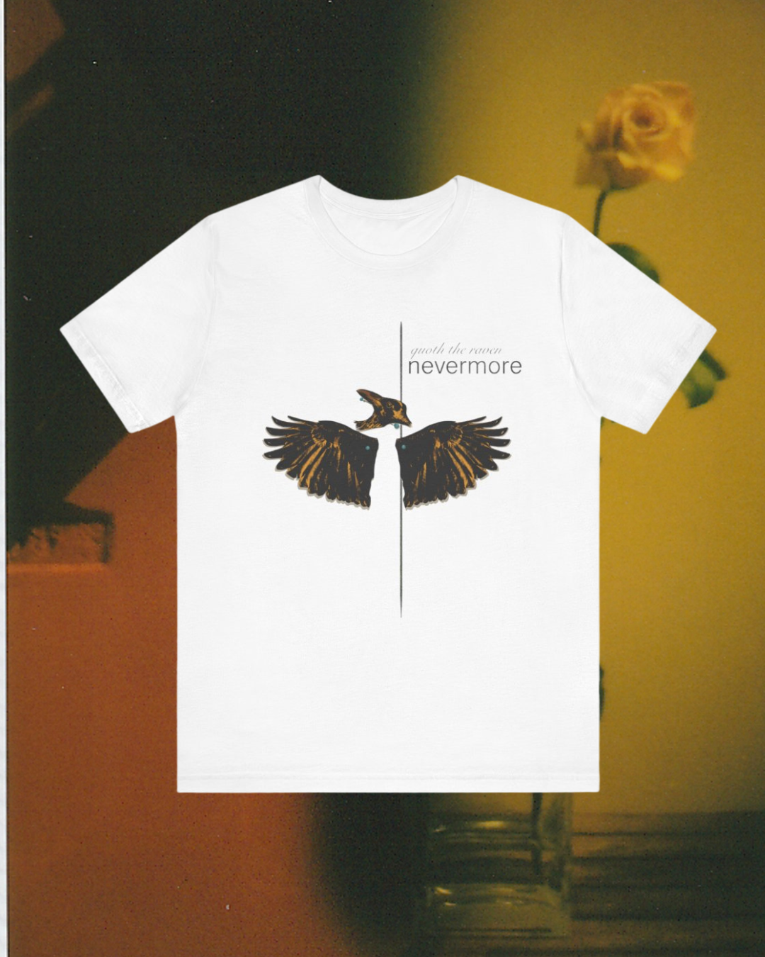 Edgar Allan Poe Nevermore Parody Band Tee