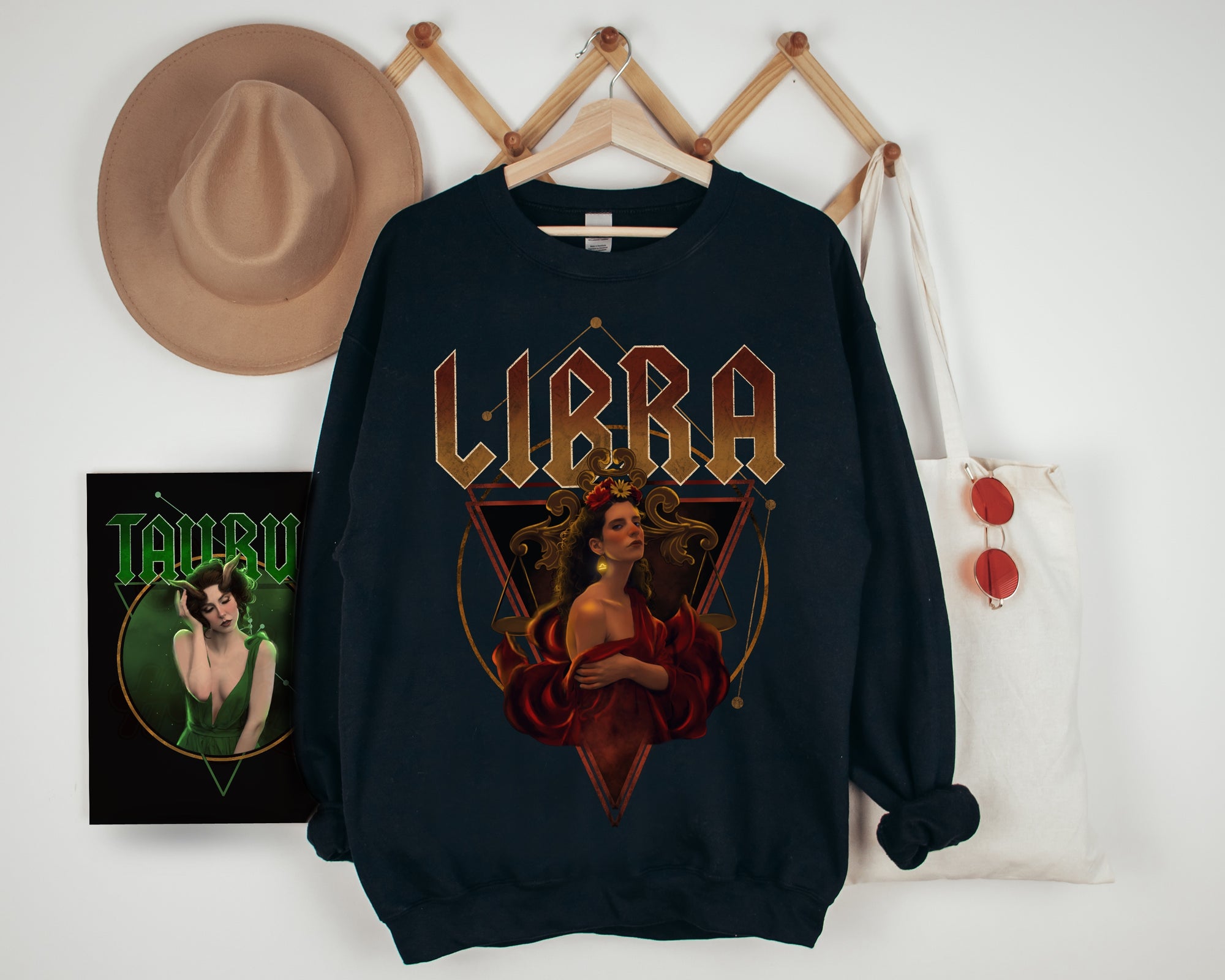 Libra Zodiac Band Sweatshirt
