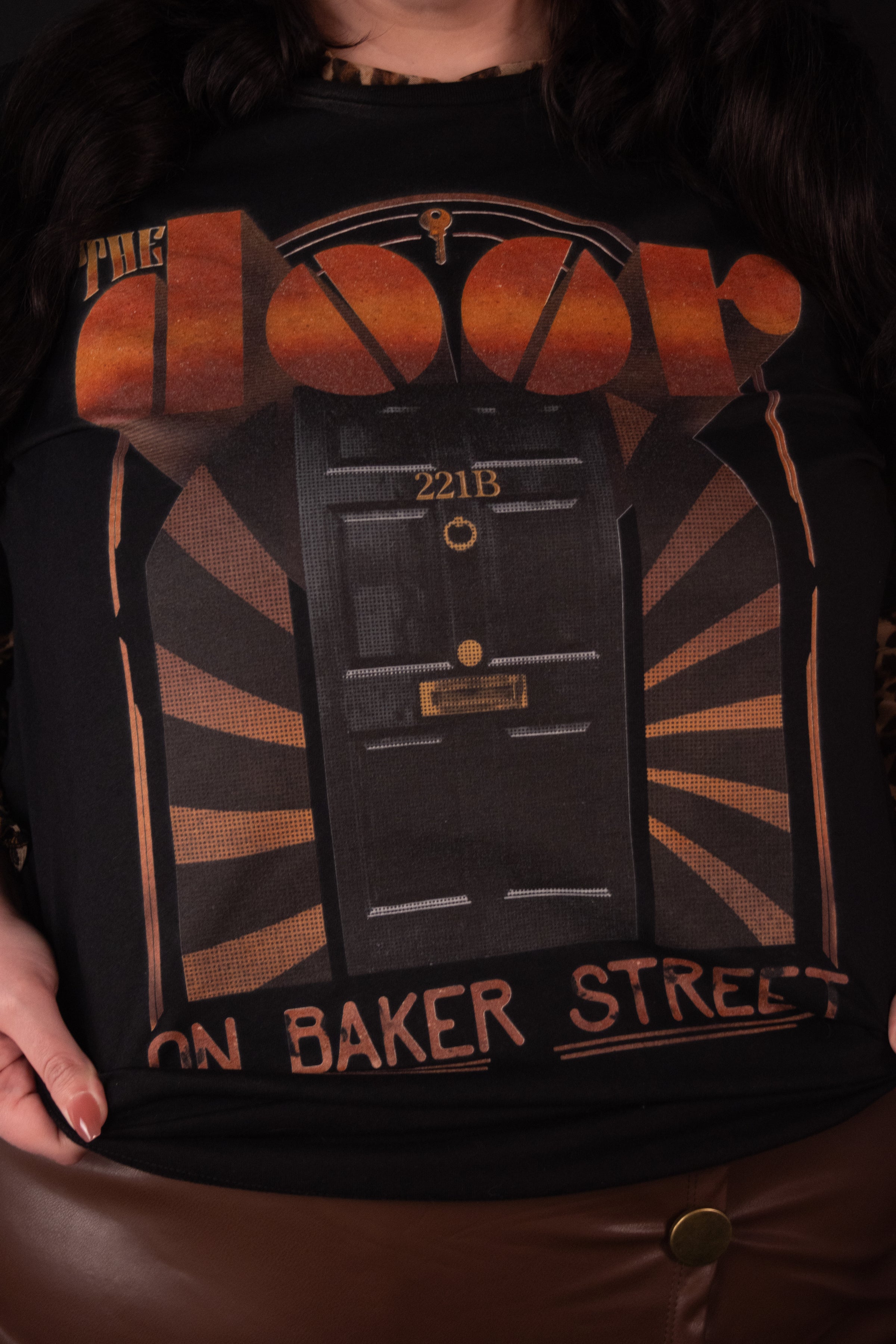 Sherlock Door Parody Band Tee
