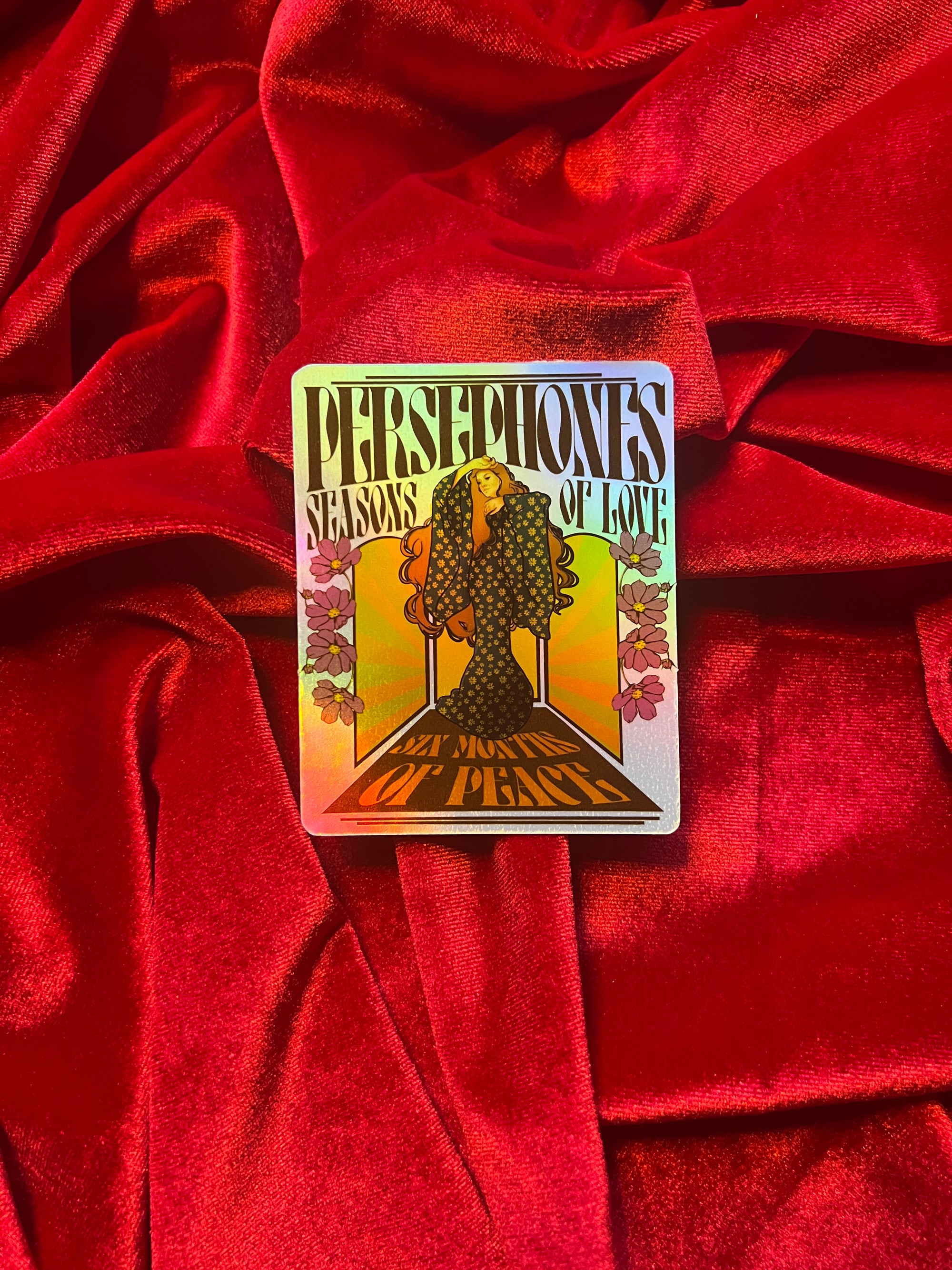 Persephone’s Seasons of Love Sticker