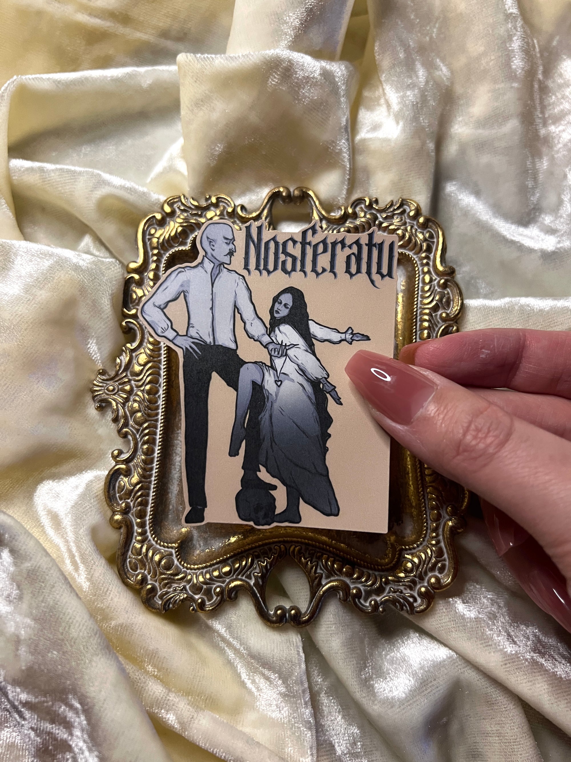 Nosferatu Parody Band Sticker