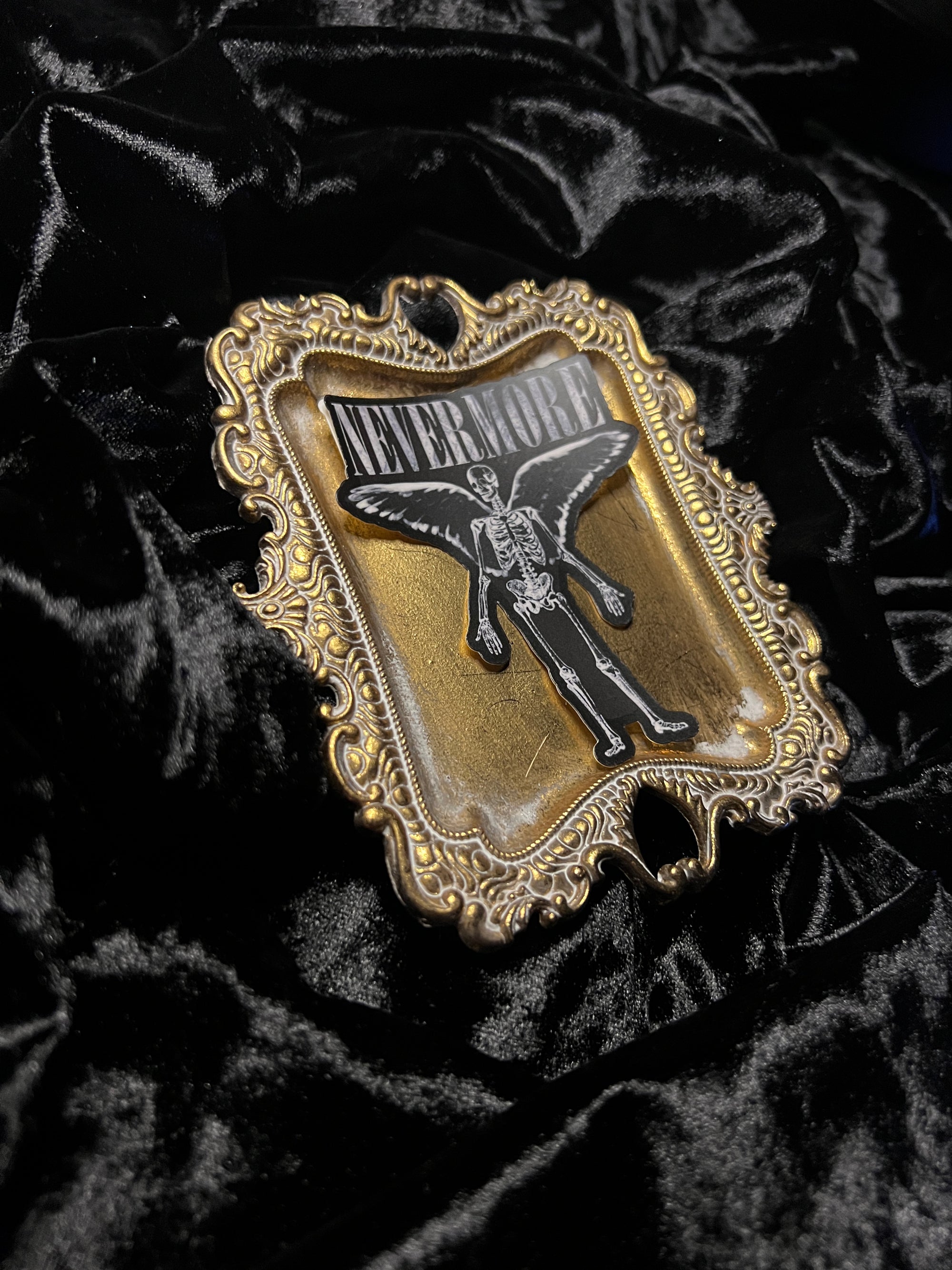 Edgar Allan Poe Nevermore Sticker