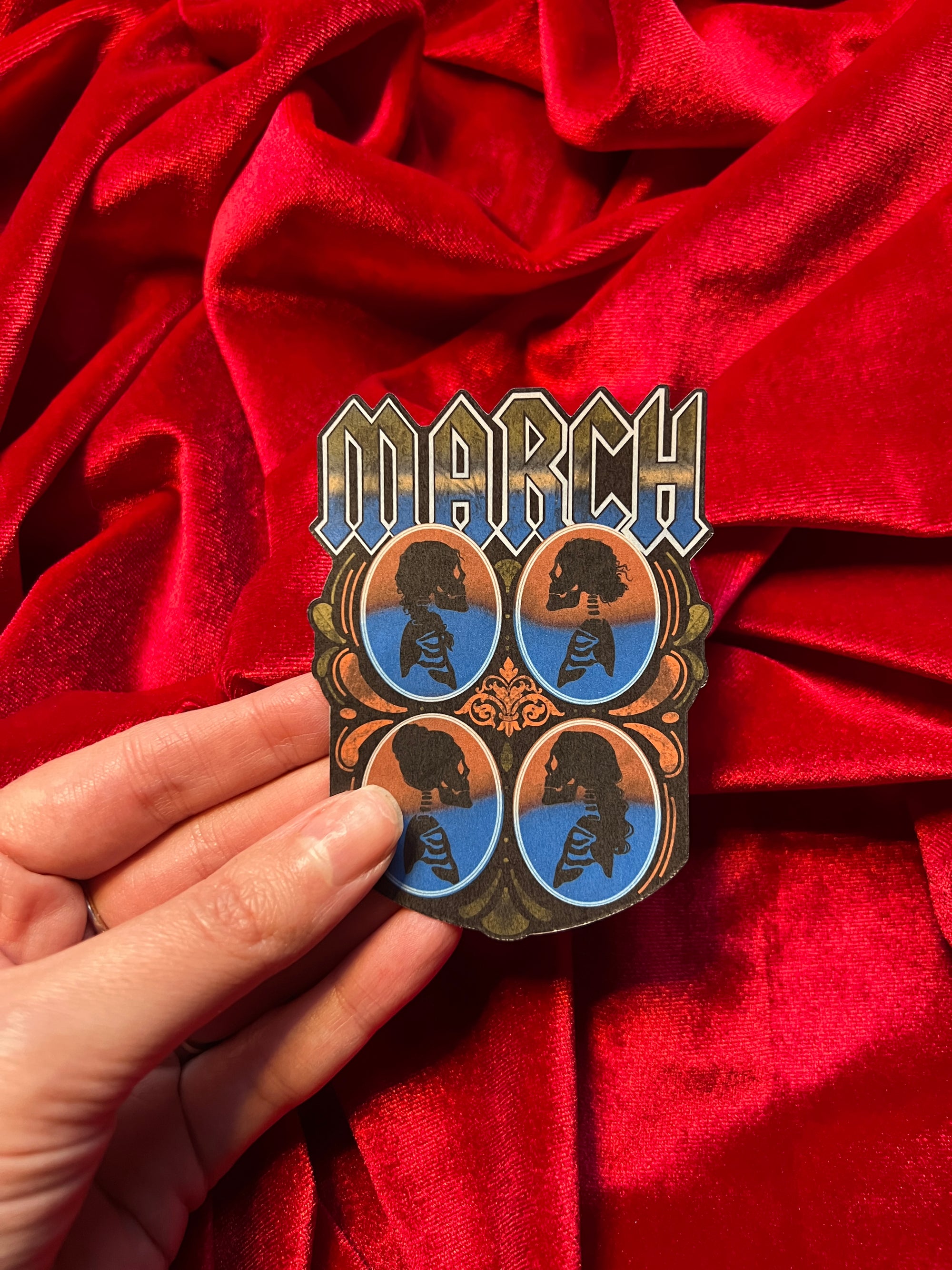 March Sisters | Little Women Single Sticker