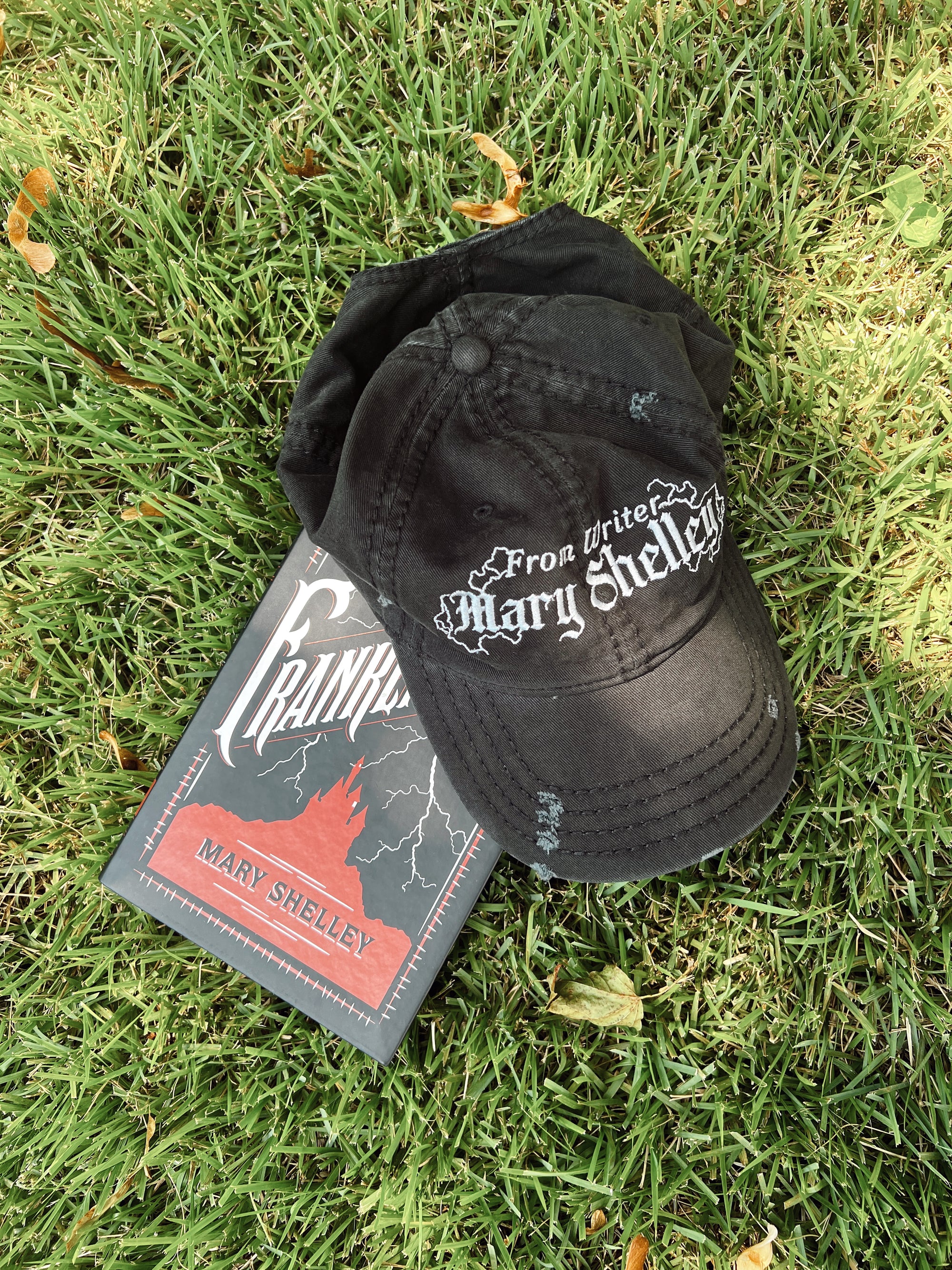 Mary Shelley Embroidered Dad Hat
