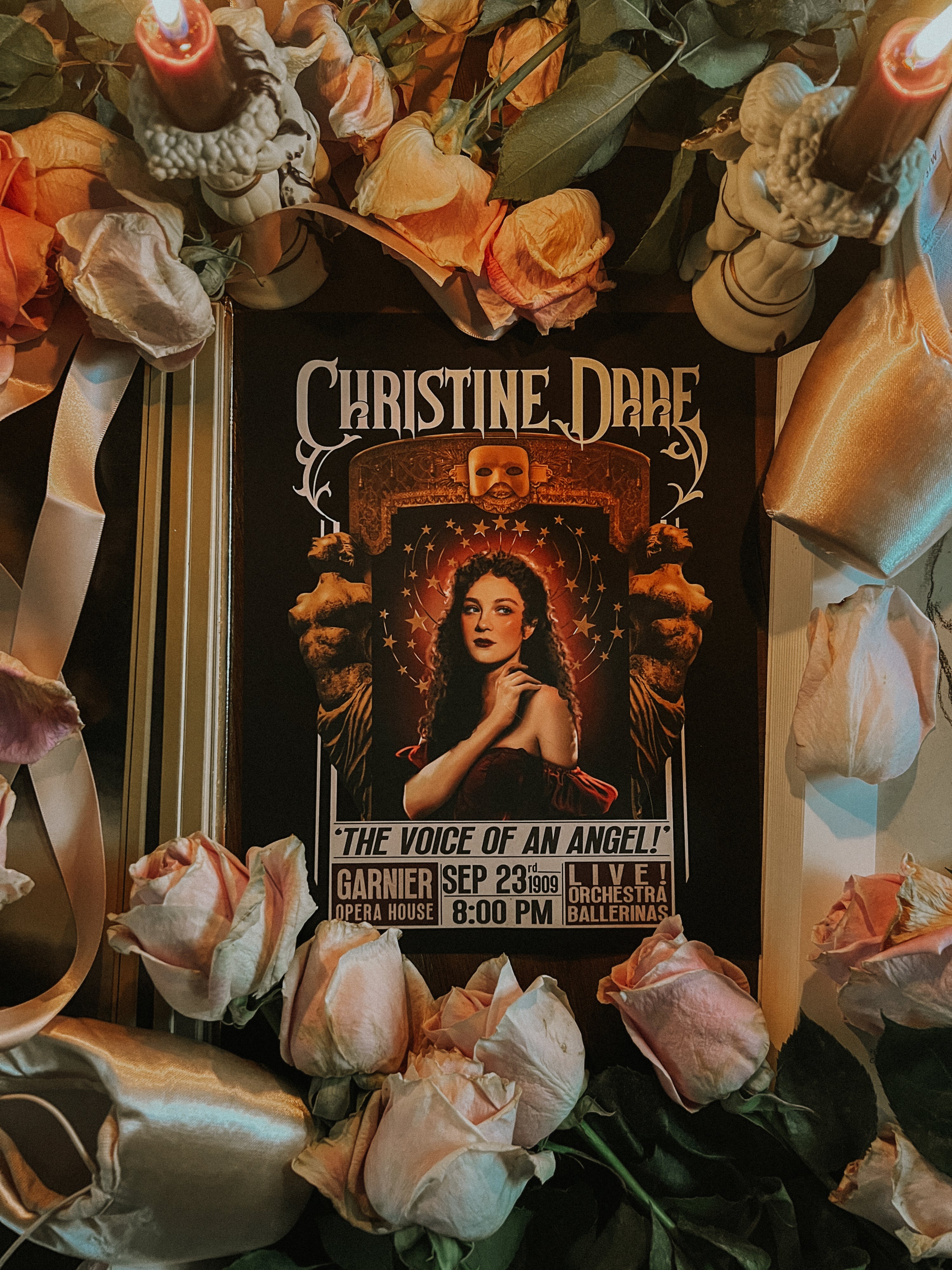 Christine Daaé Opera Print | The Phantom of the Opera