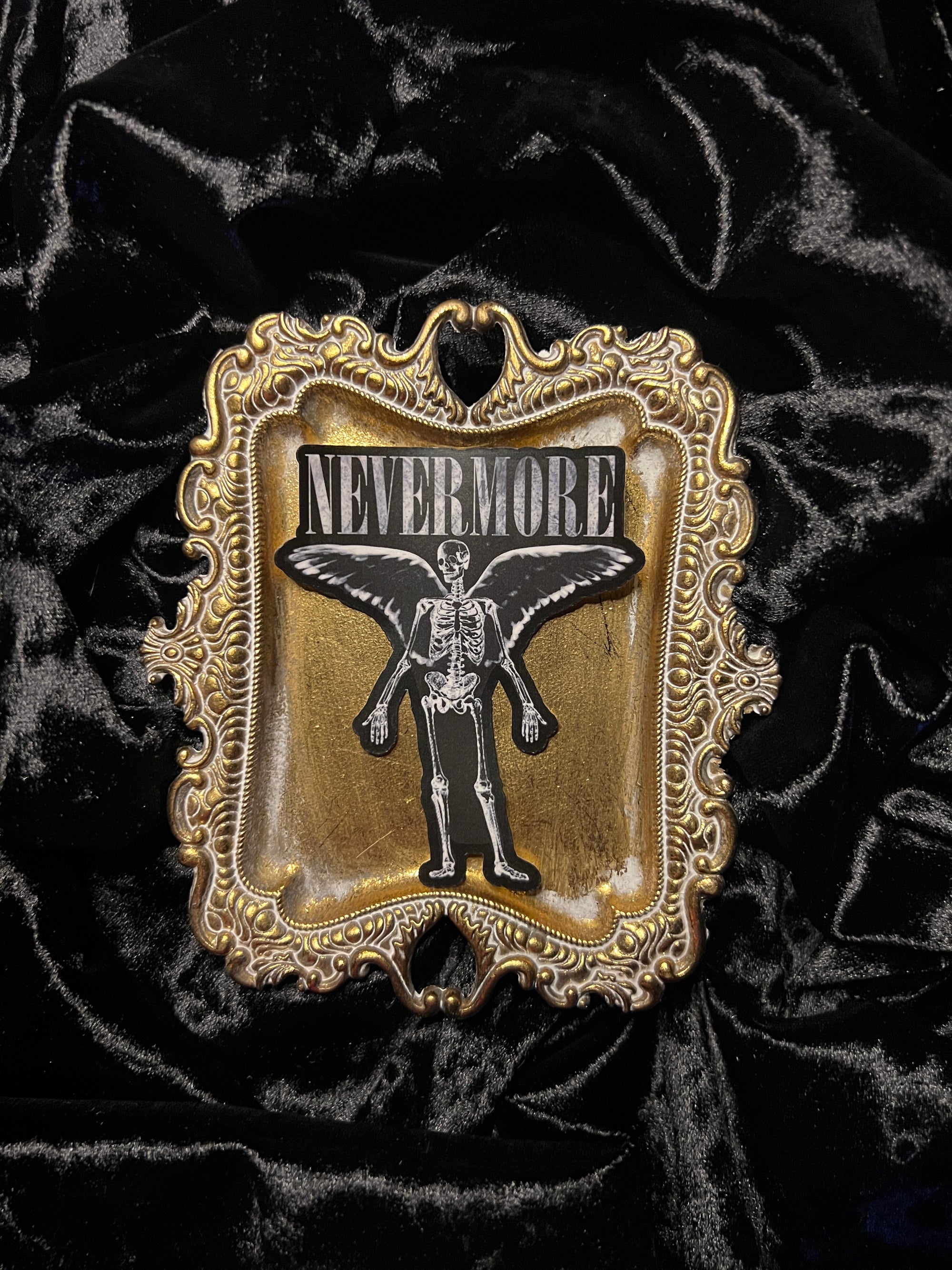 Edgar Allan Poe Nevermore Sticker