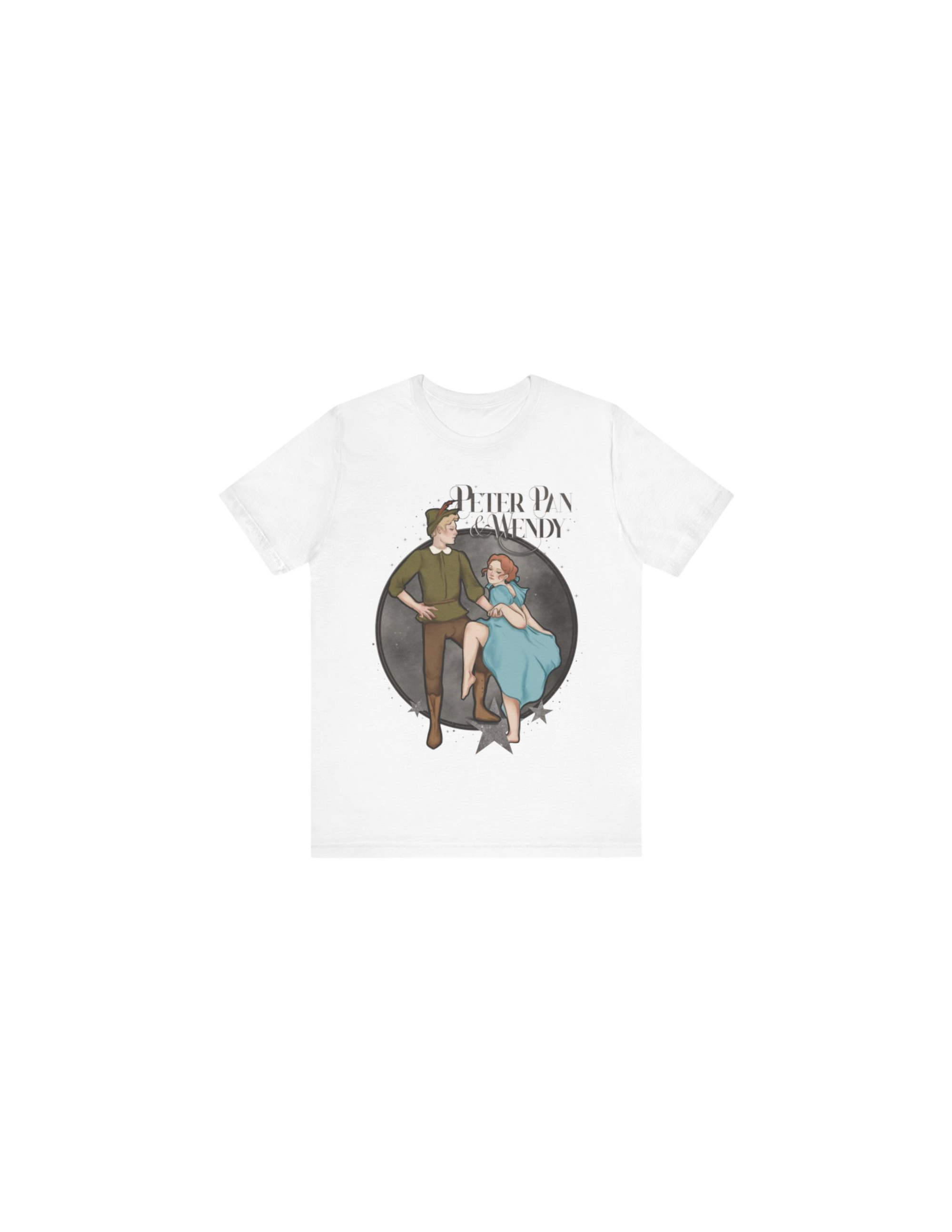 Peter Pan and Wendy Parody Band Tee