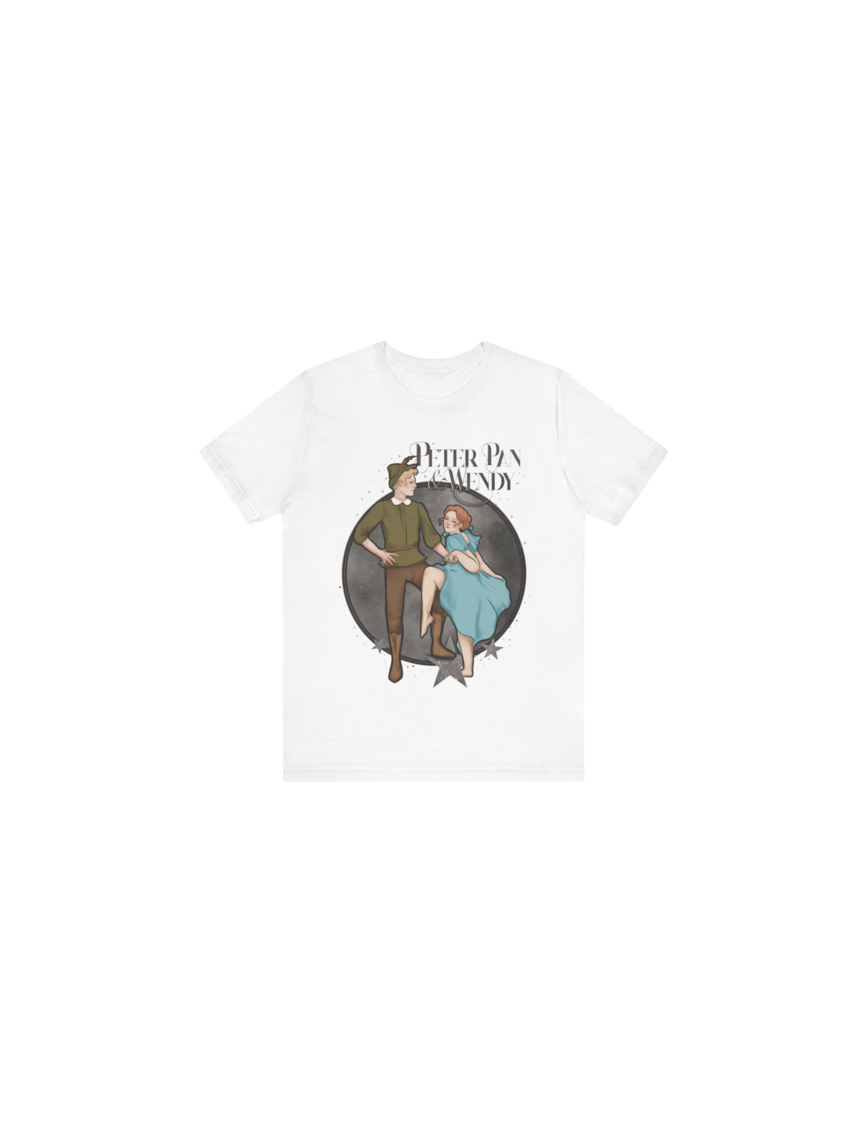 Peter Pan and Wendy Parody Band Tee