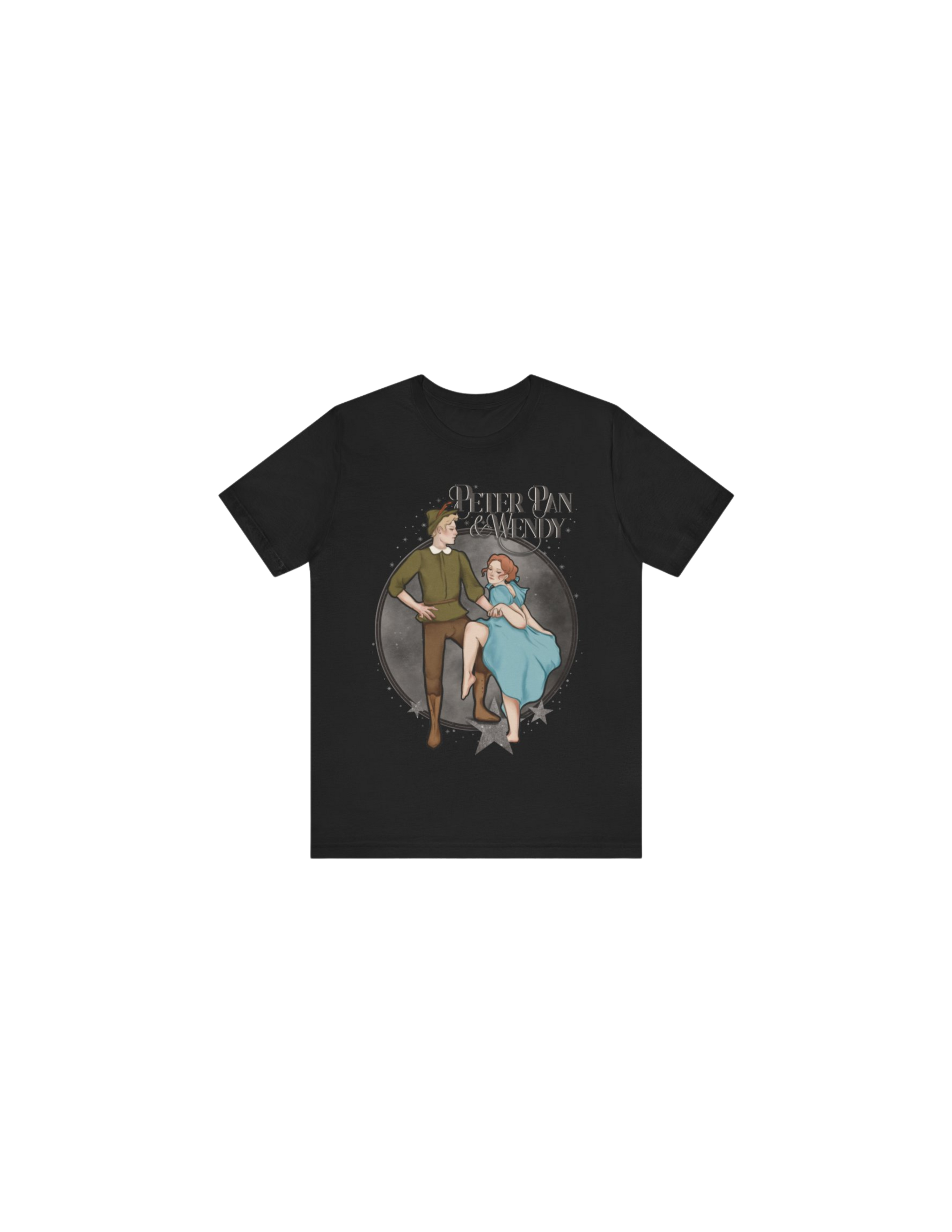 Peter Pan and Wendy Parody Band Tee