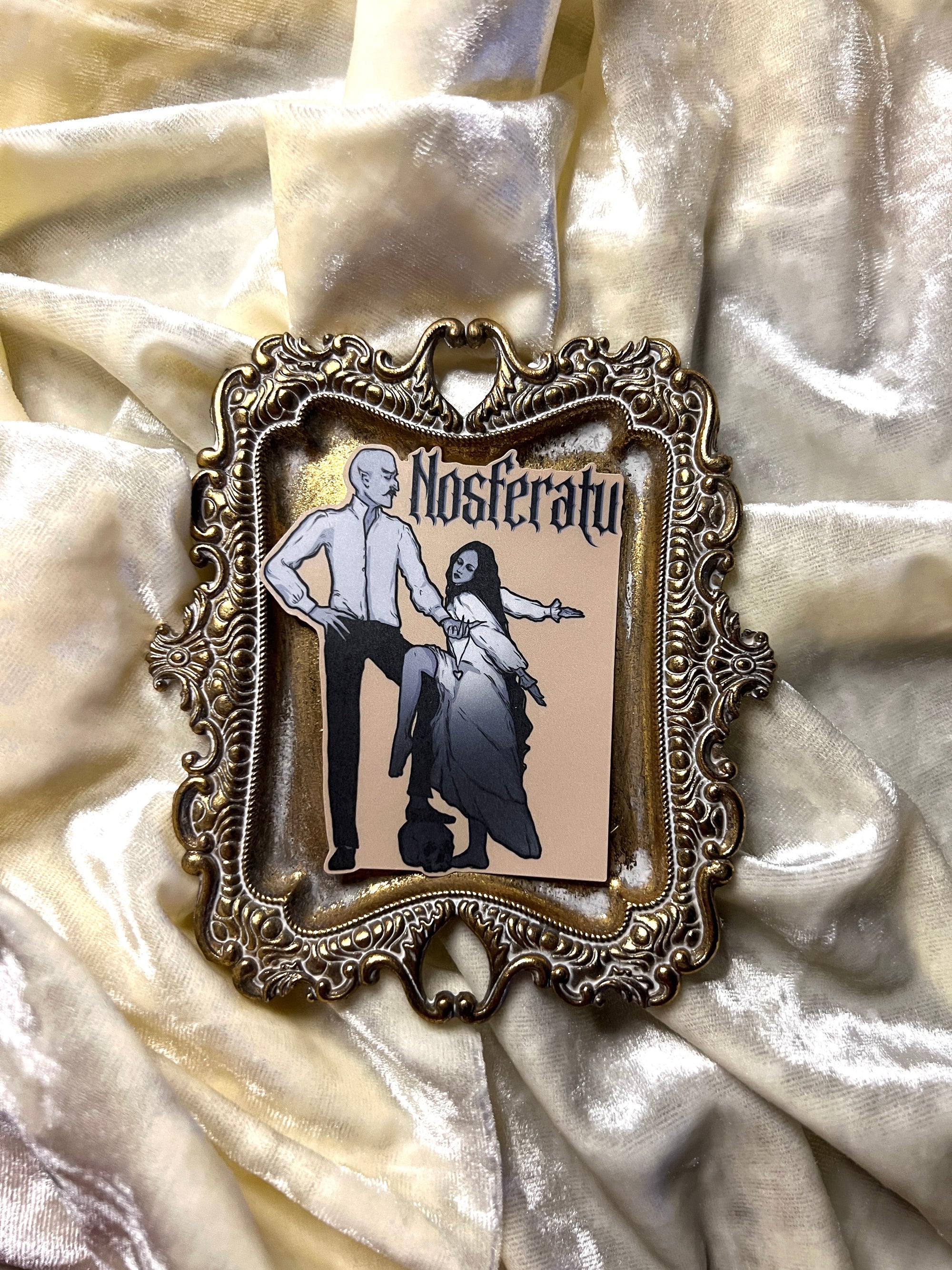 Nosferatu Parody Band Sticker