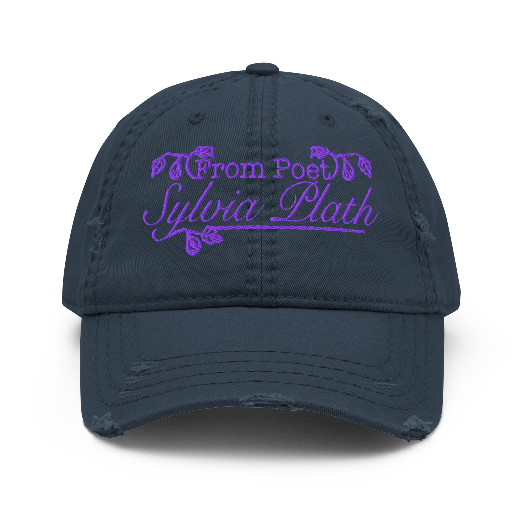 Sylvia Plath Embroidered Dad Hat