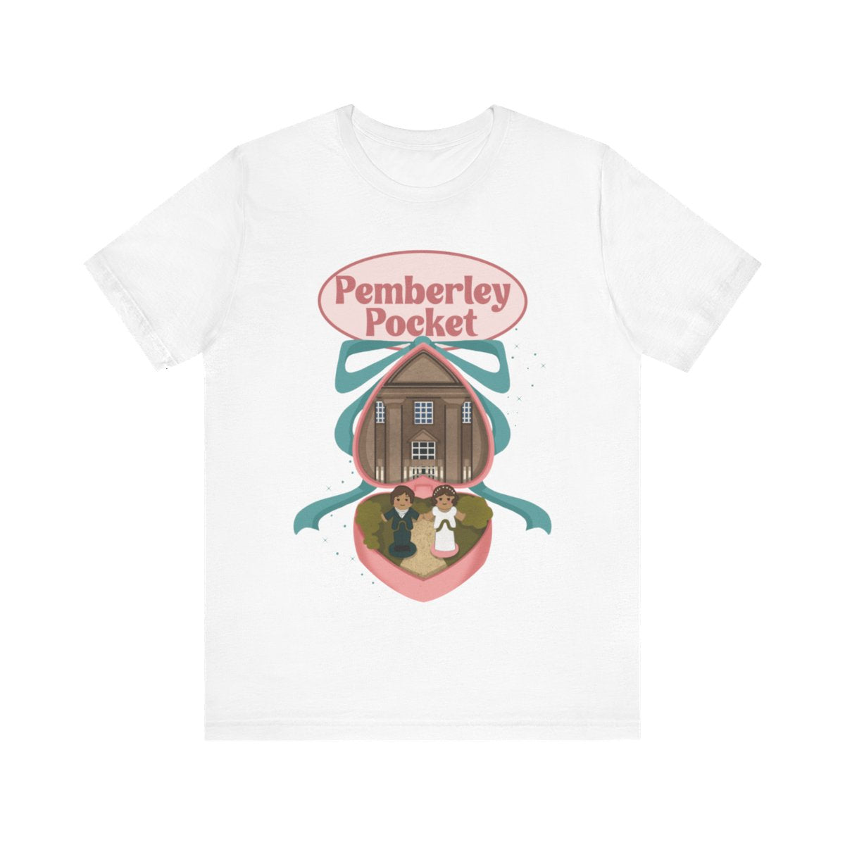 Pemberley Pocket Parody Graphic Tee | Pride and Prejudice | Jane Austen
