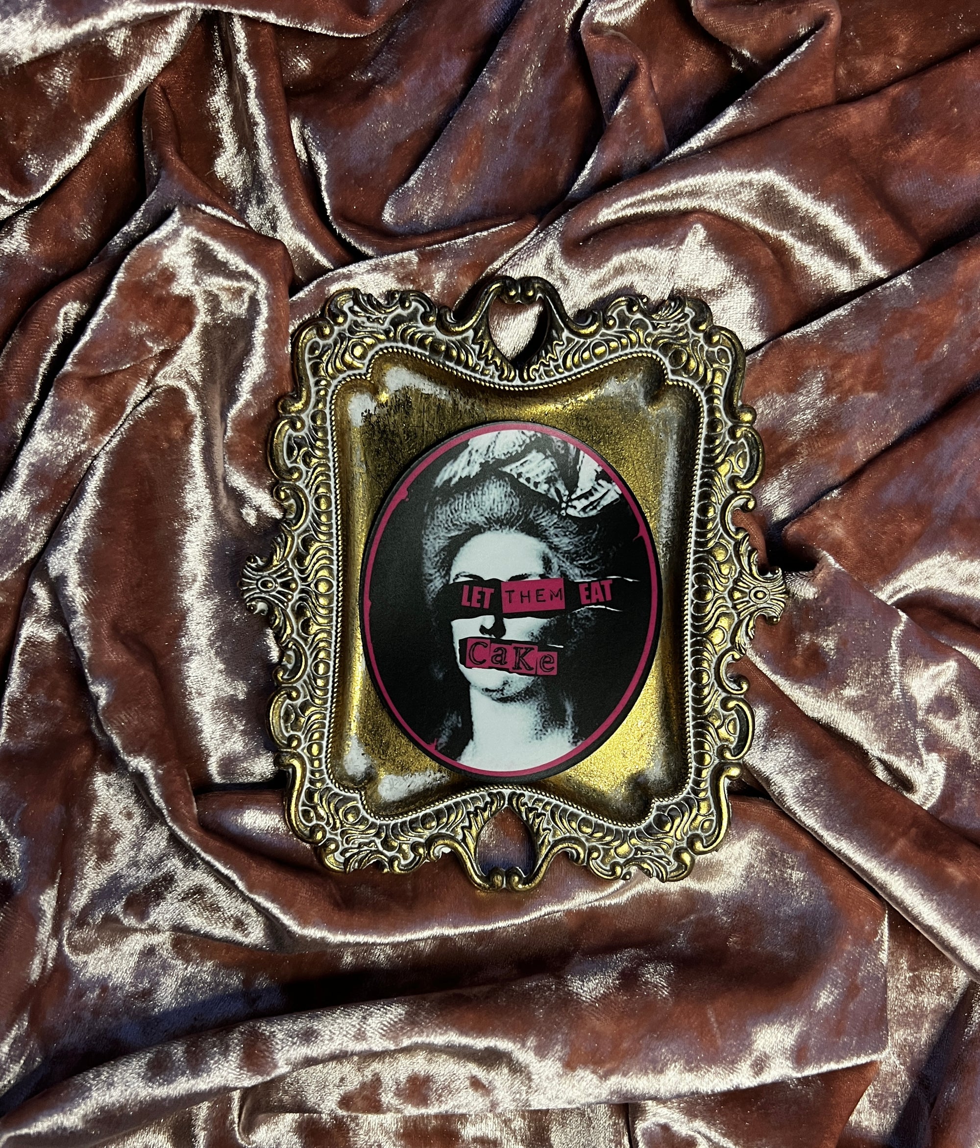 Marie Antoinette Parody Band Sticker