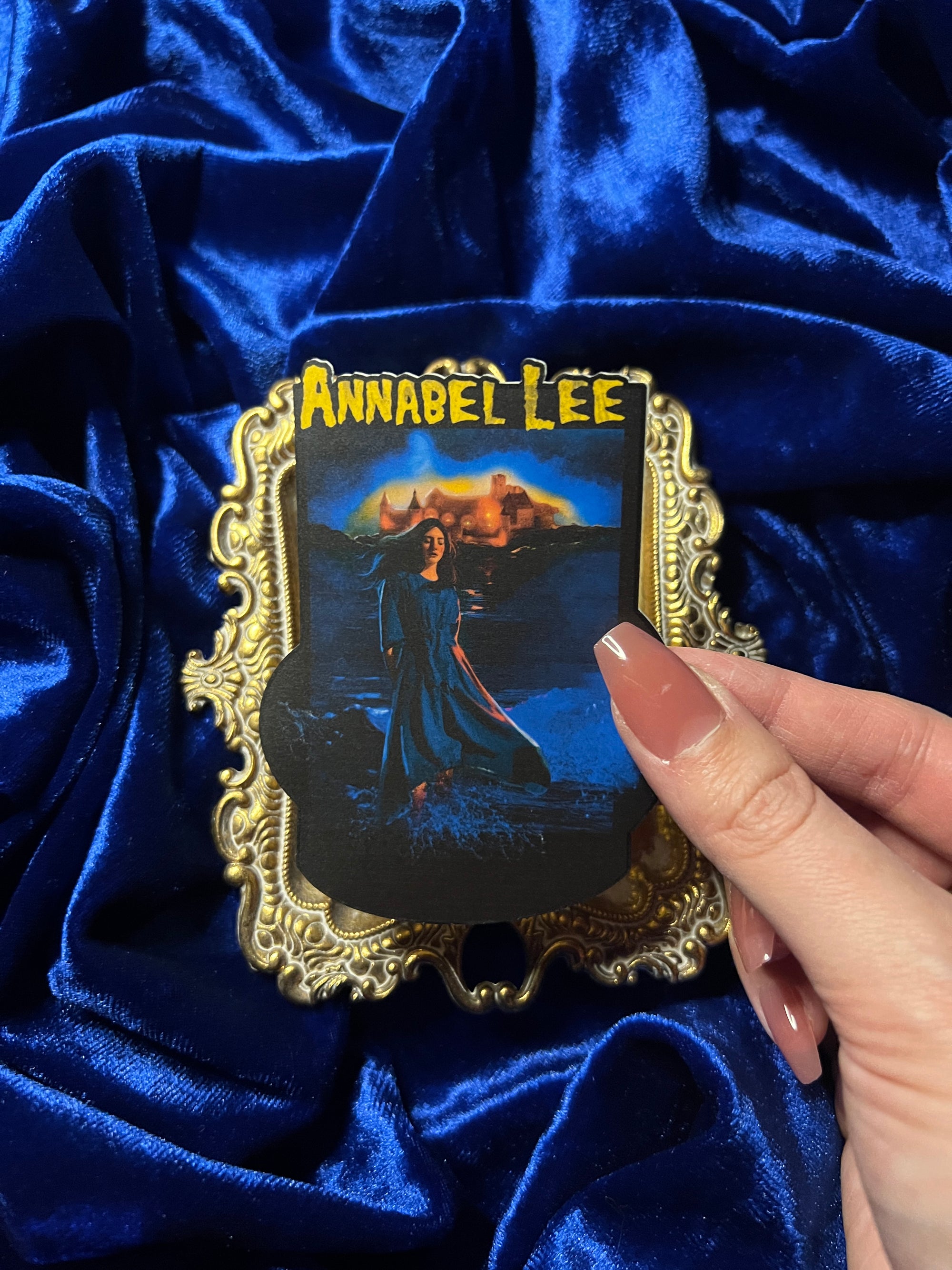 Edgar Allan Poe Annabel Lee Sticker