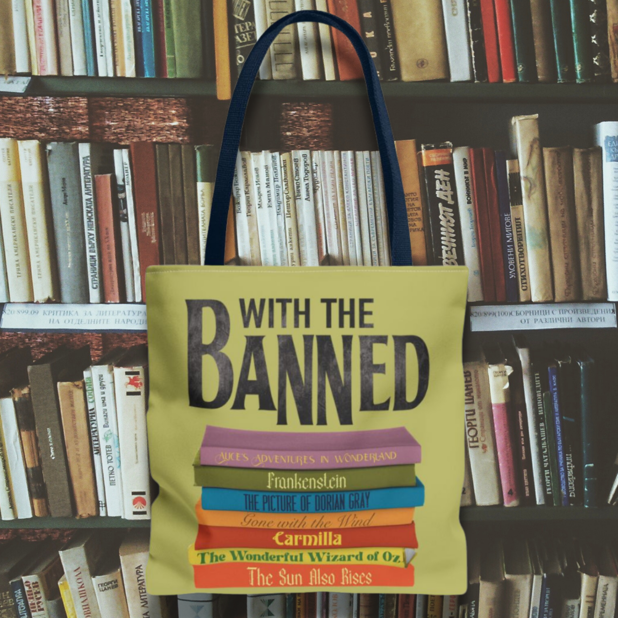 Banned Books Parody Band Tee Totes
