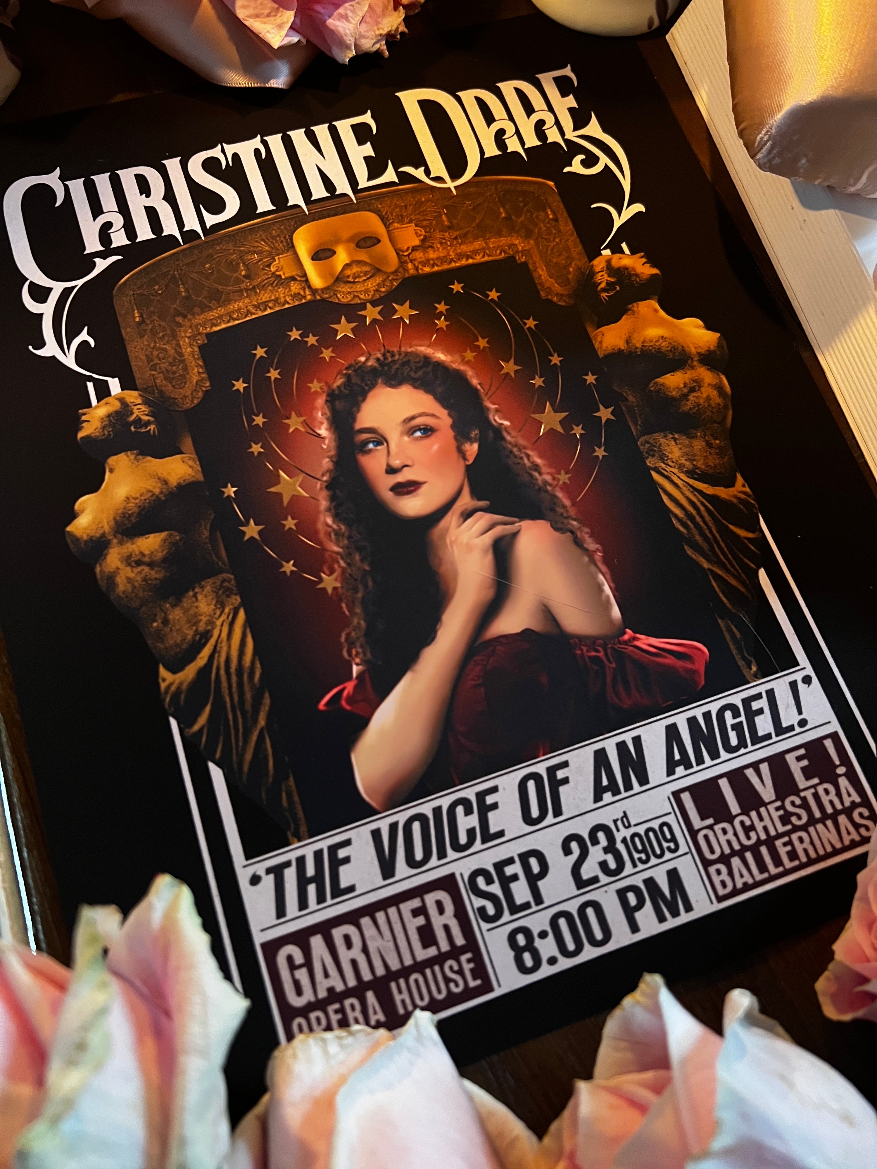 Christine Daaé Opera Print | The Phantom of the Opera
