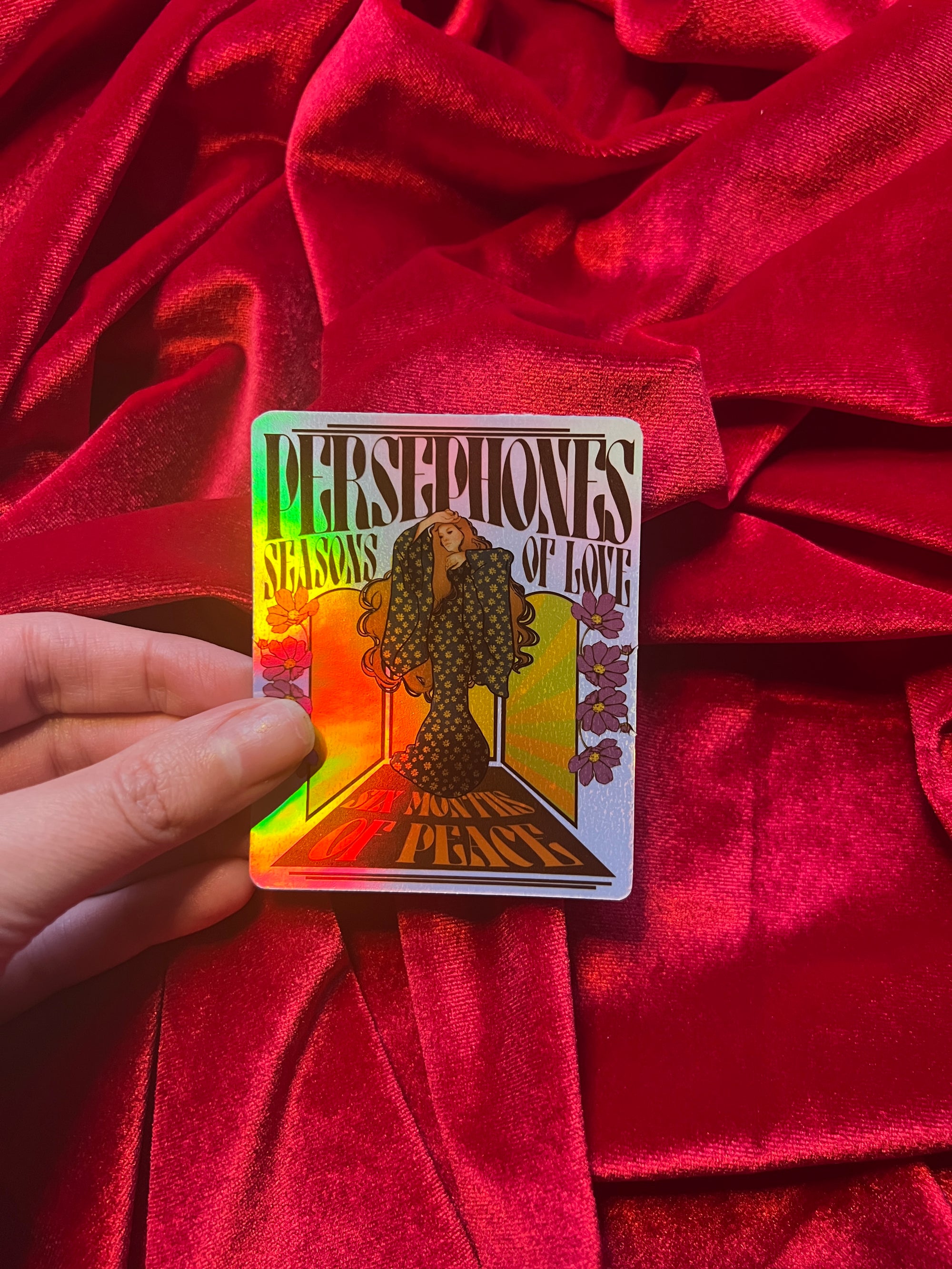 Persephone’s Seasons of Love Sticker