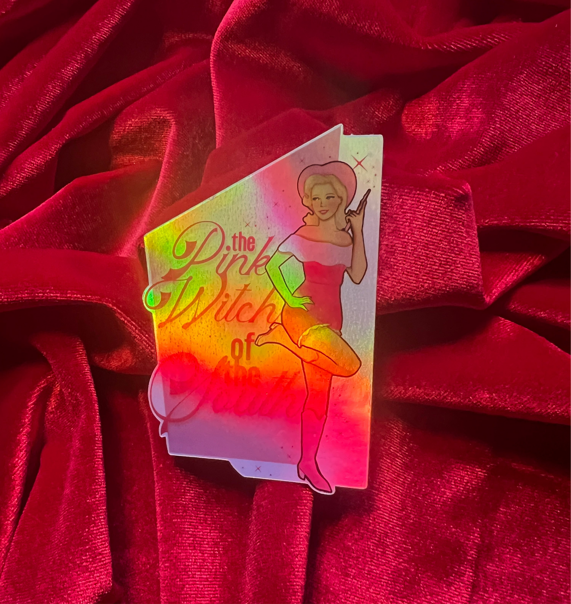 Pink Witch | Glinda | Wizard of Oz Sticker