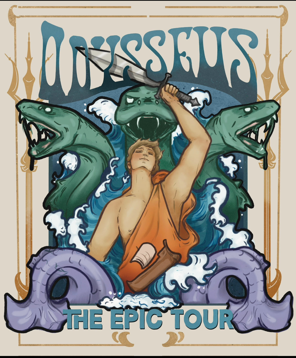 Odysseus Tour Tee | Homer’s The Odyssey
