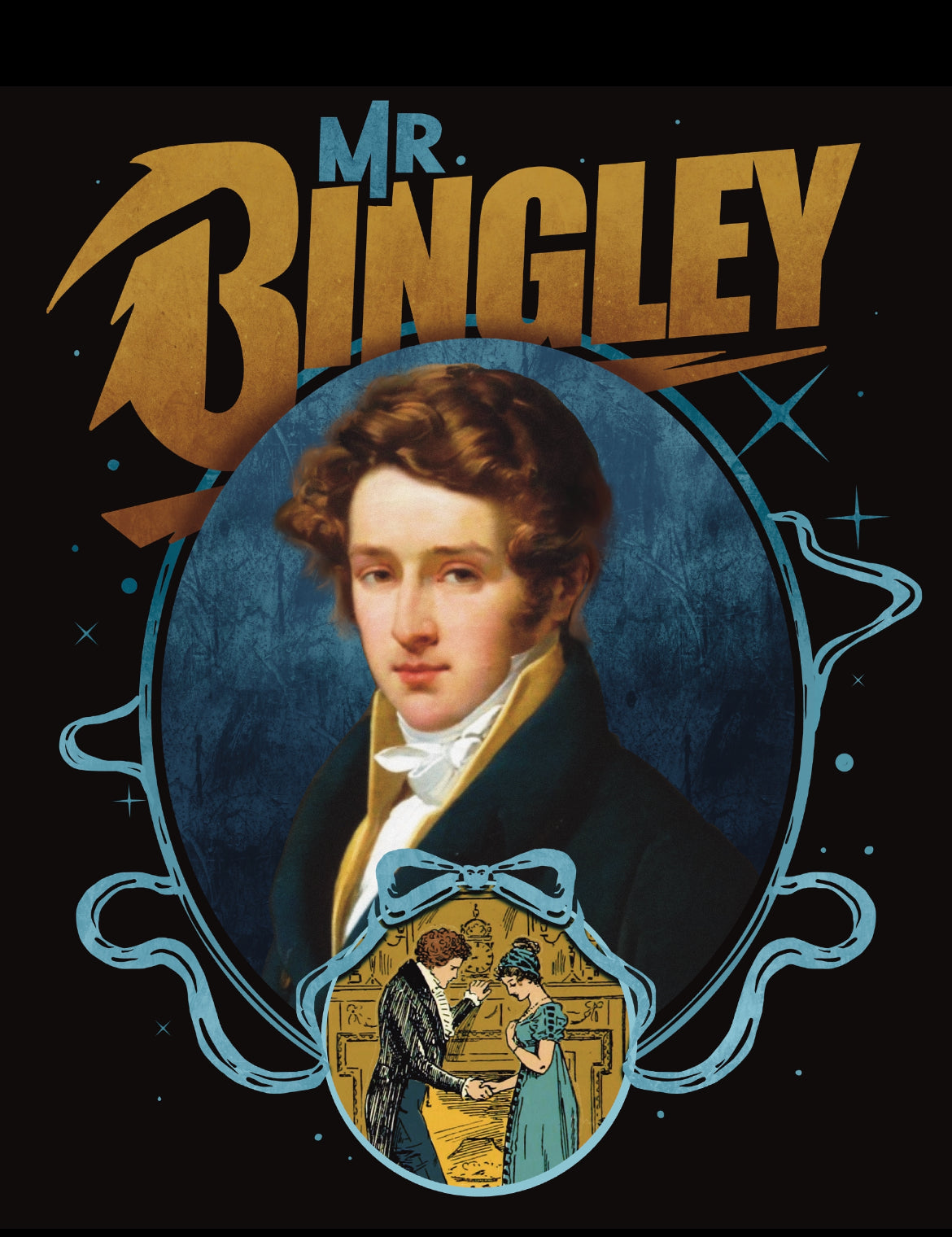 Mr Bingley | Pride and Prejudice Parody Band Tee
