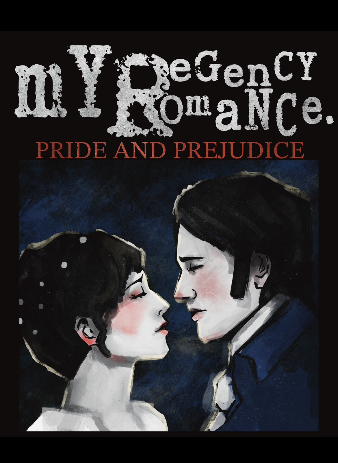 Pride and Prejudice Jane Austen Parody Band Tee