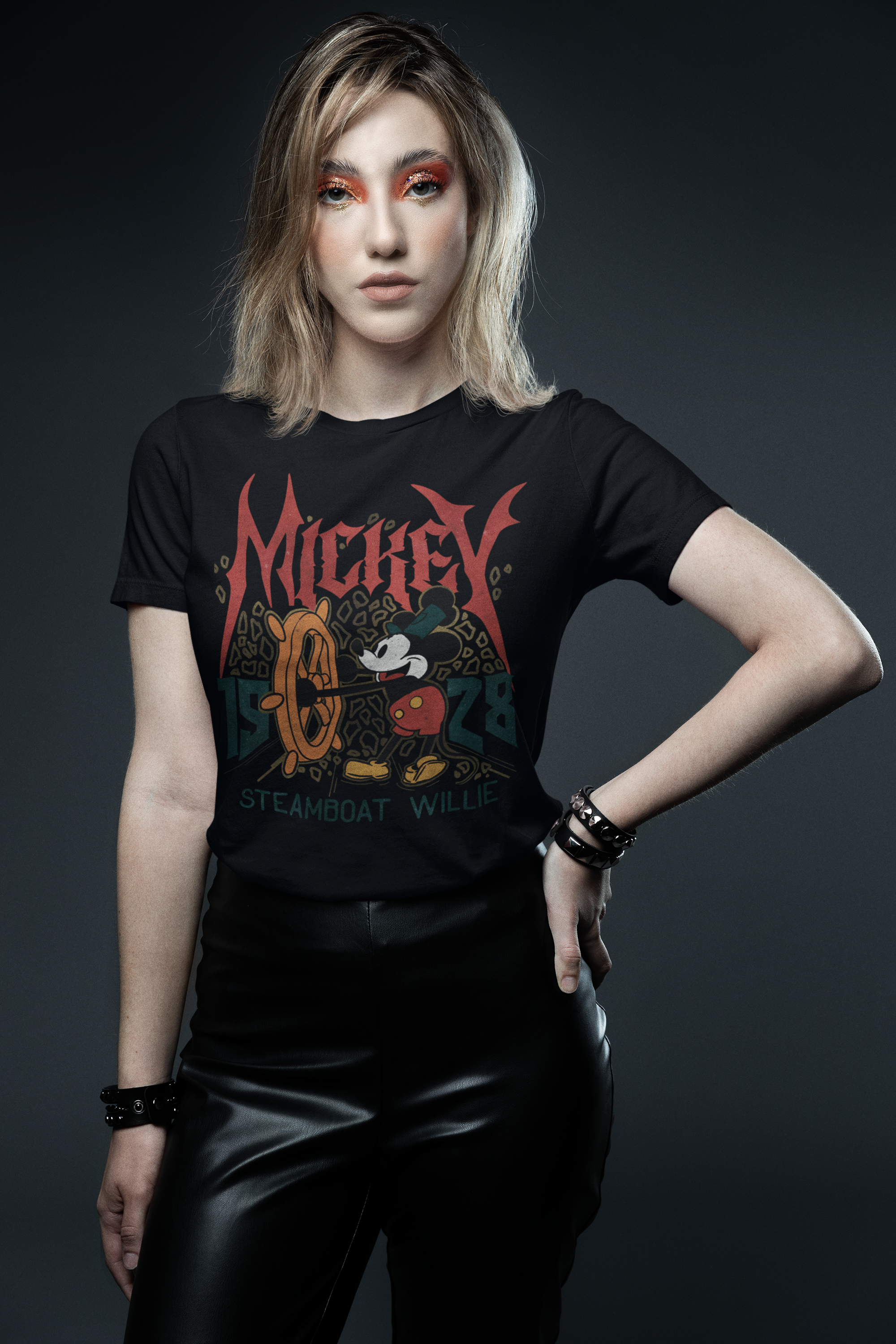 Mickey Mouse Band Tee