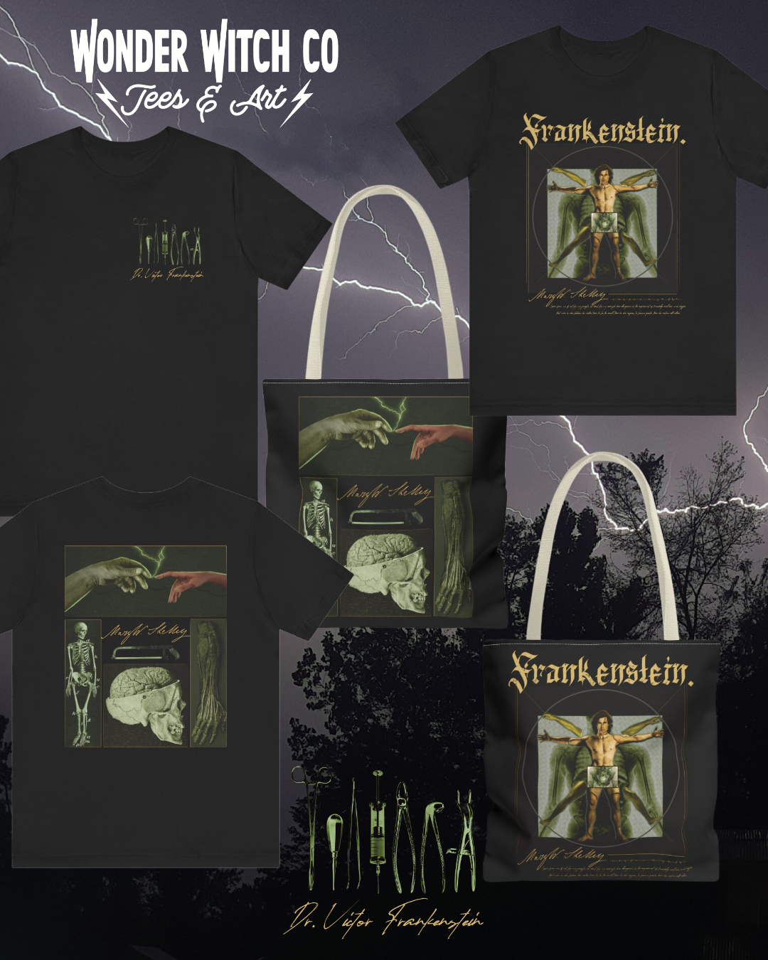 Frankenstein Graphic Tee