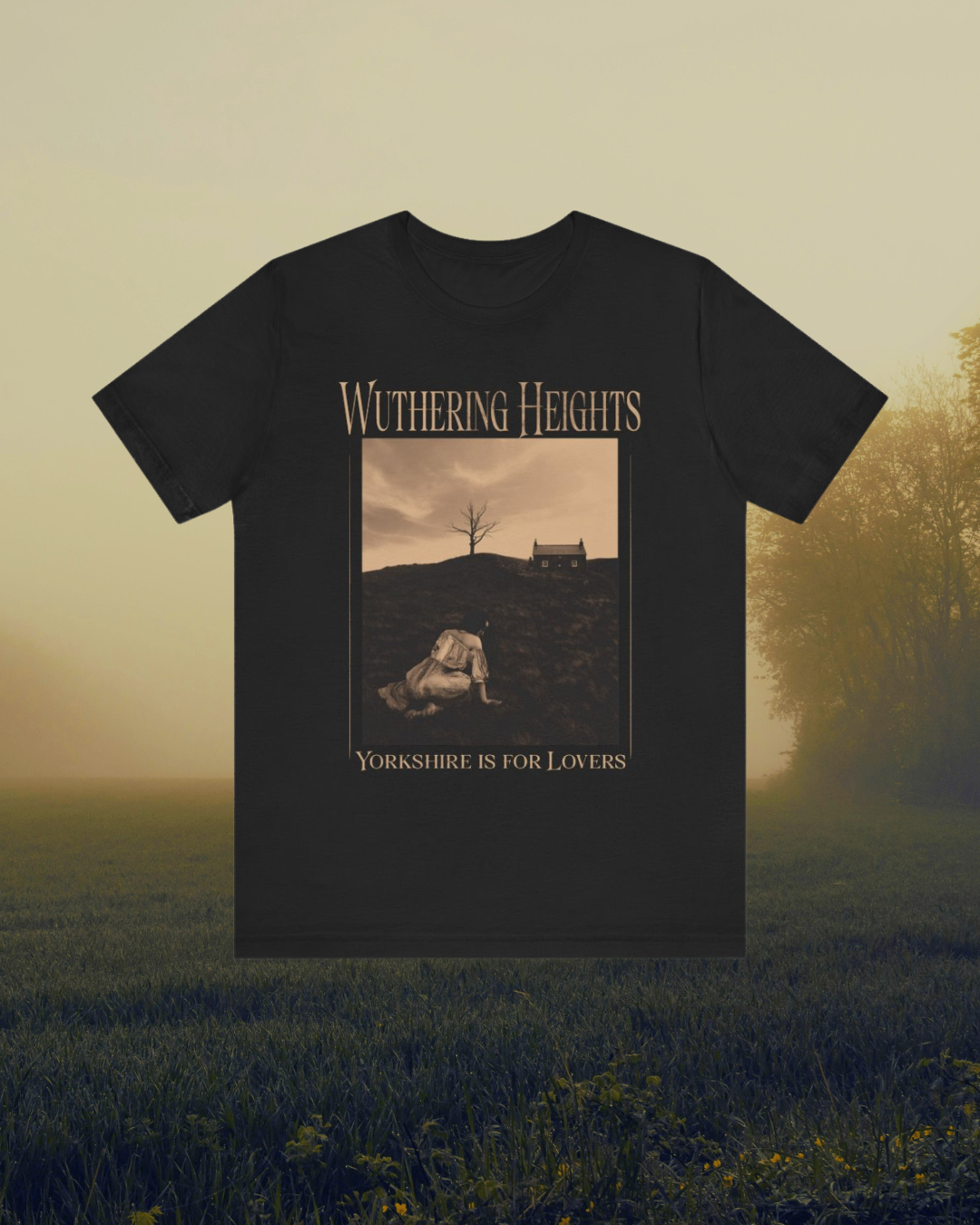 Wuthering Heights Parody Band Tee | Emily Brontë