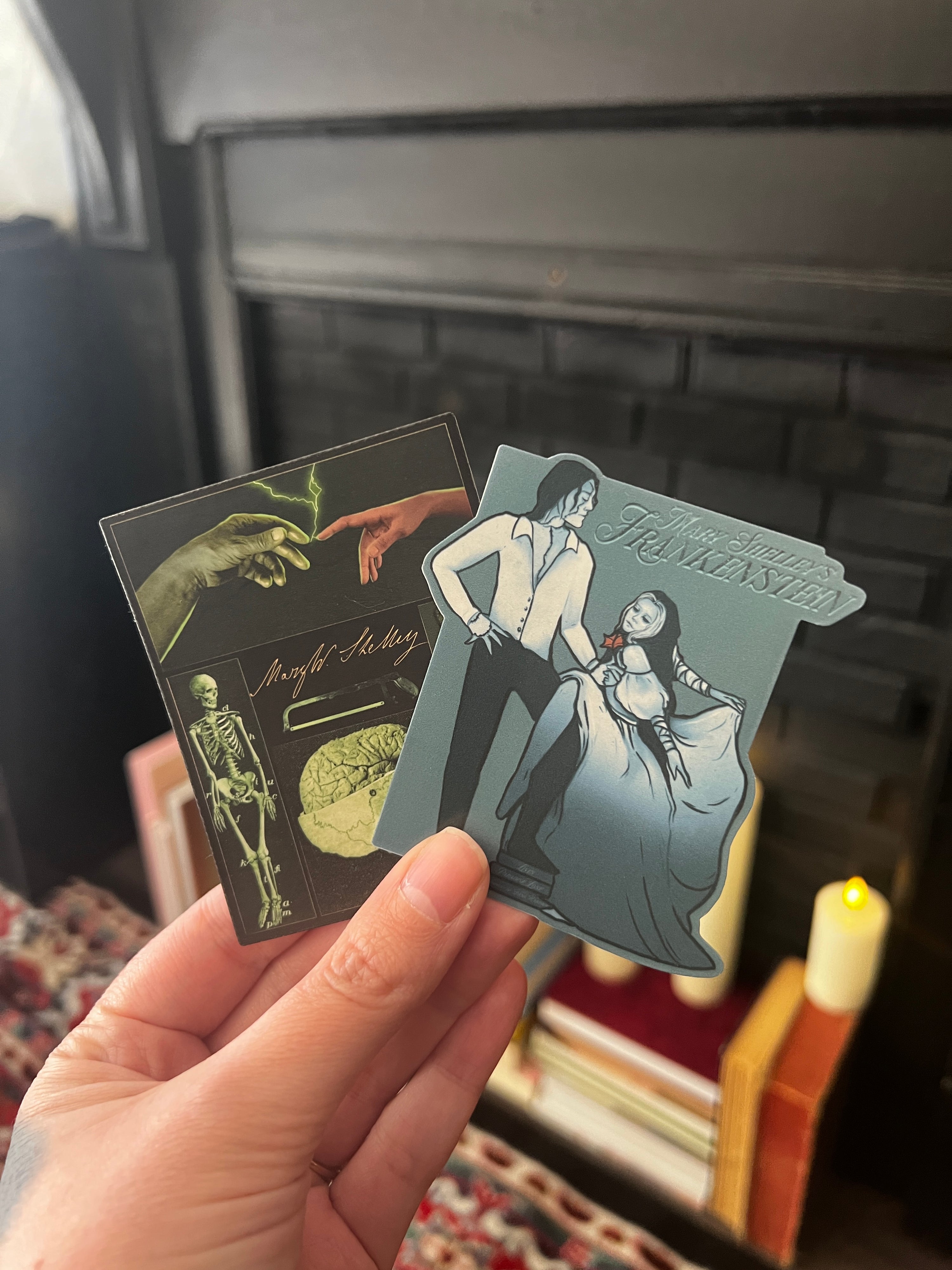 Mary Shelley’s Frankenstein Parody Sticker
