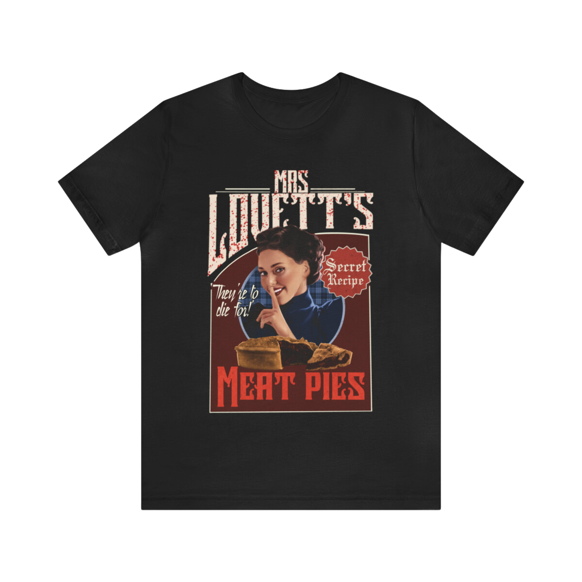 Mrs. Lovett Monster Mash Tee