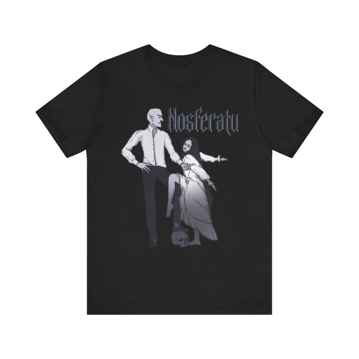 Nosferatu 1922 Parody Art Nouveau Tee