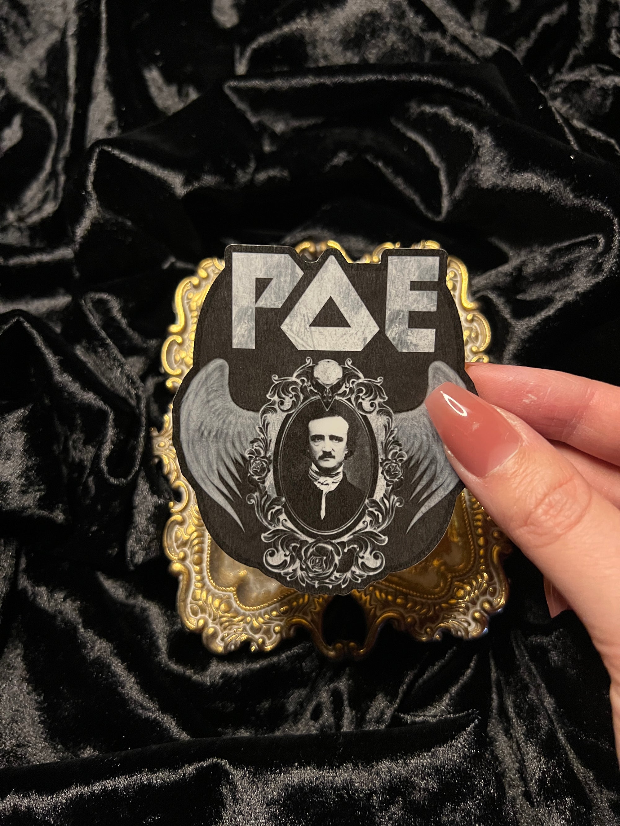 Edgar Allan Poe Sticker