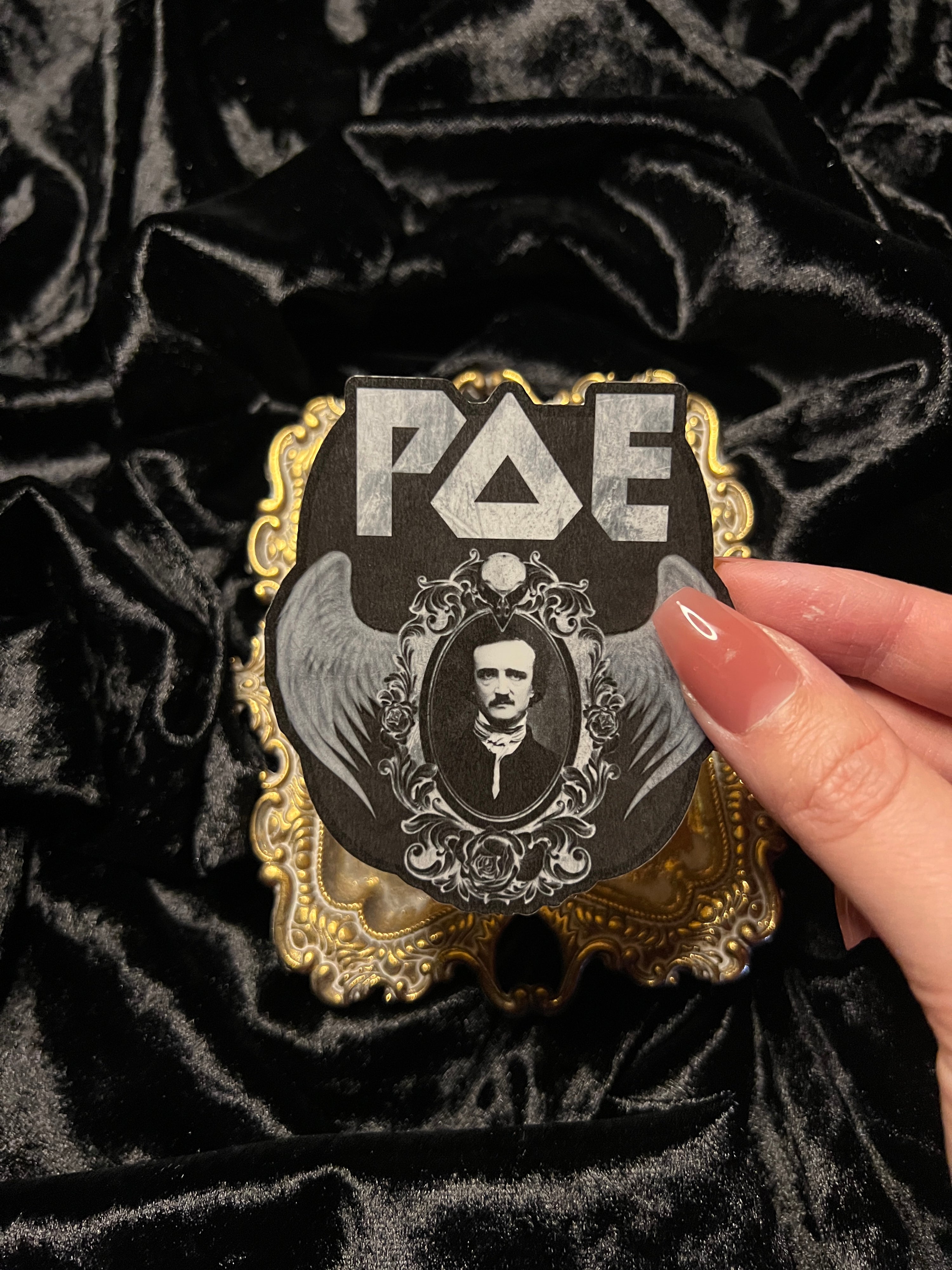 Edgar Allan Poe Sticker
