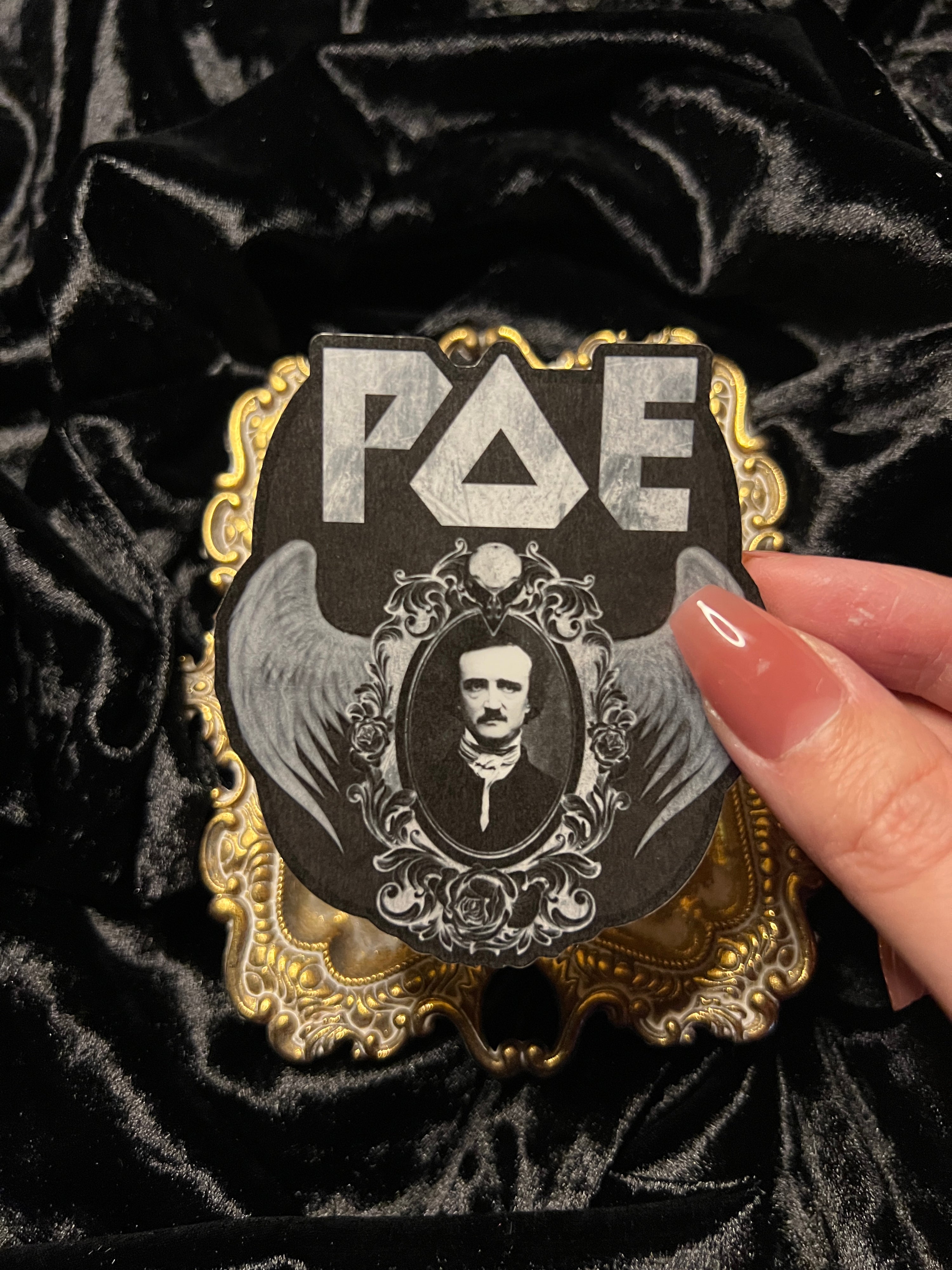 Edgar Allan Poe Sticker
