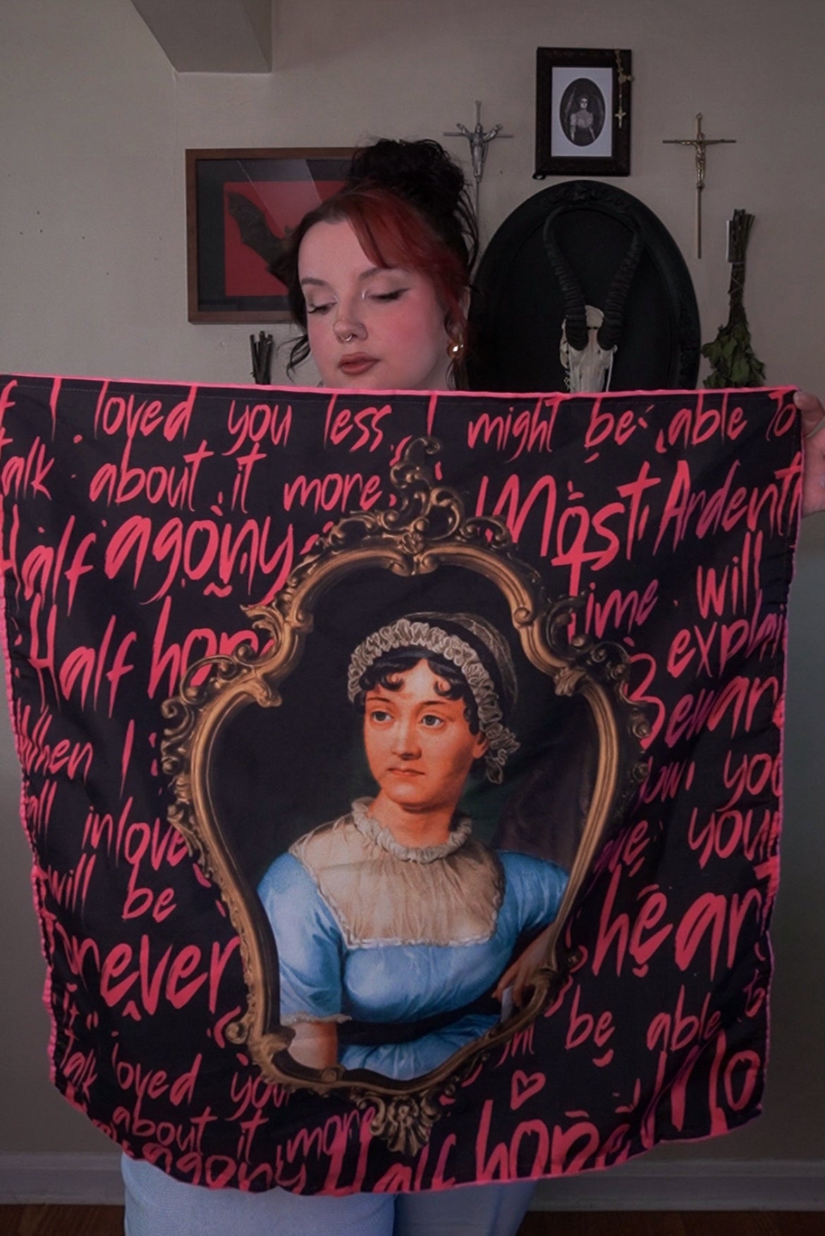 Jane Austen Bandana Scarf