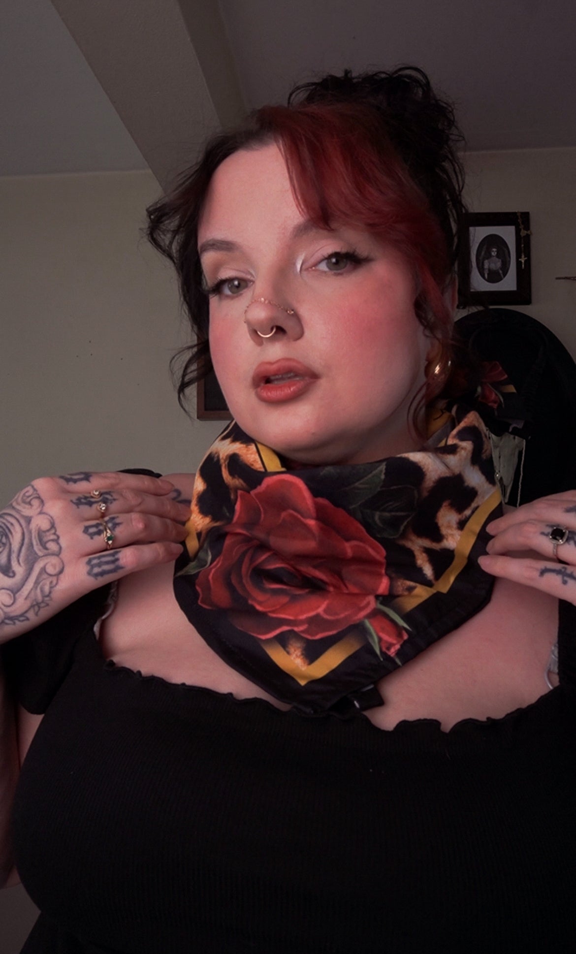 Romeo and Juliet Bandana Scarf