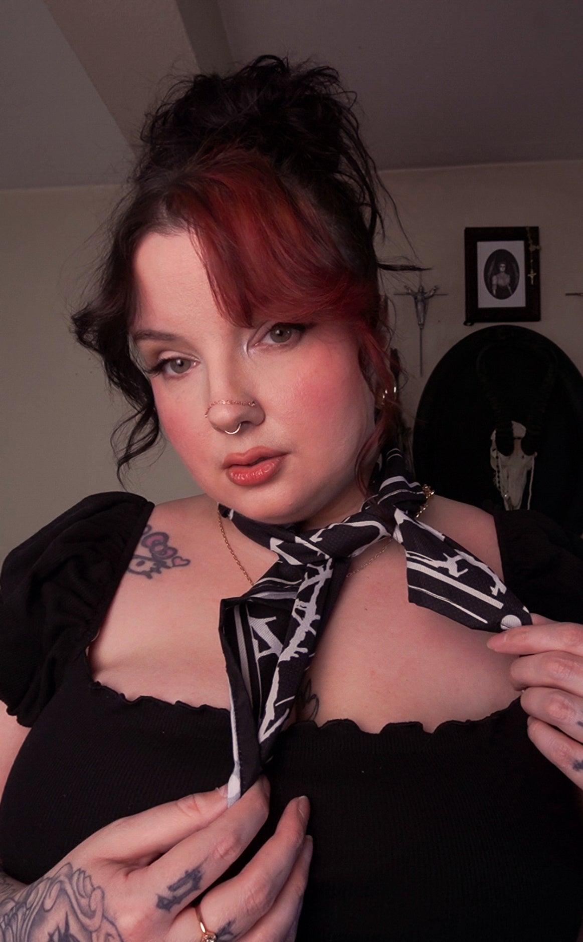 Poe Nevermore Bandana Scarf
