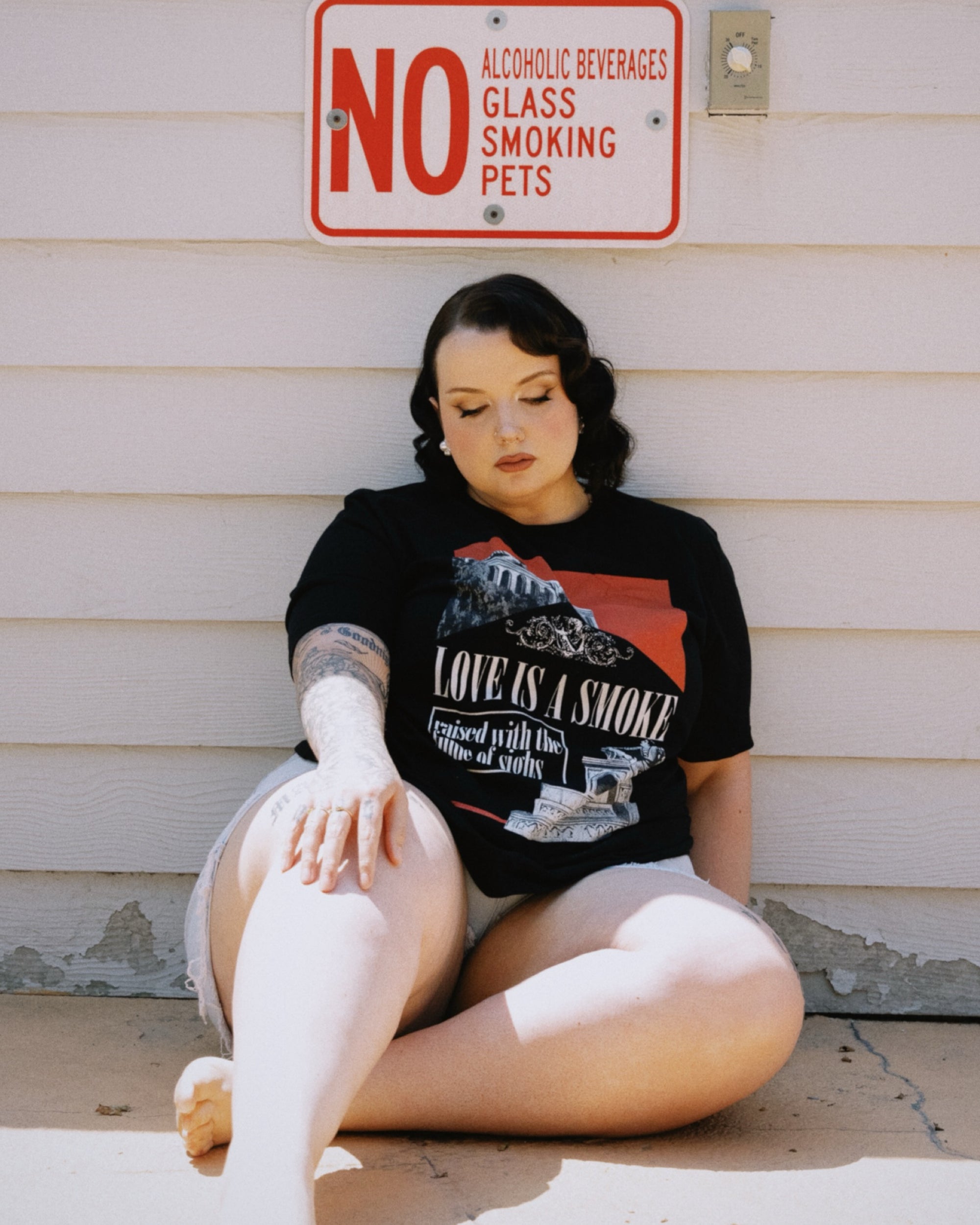 Love is a Smoke | Shakespeare | Romeo and Juliet Graphic Tee