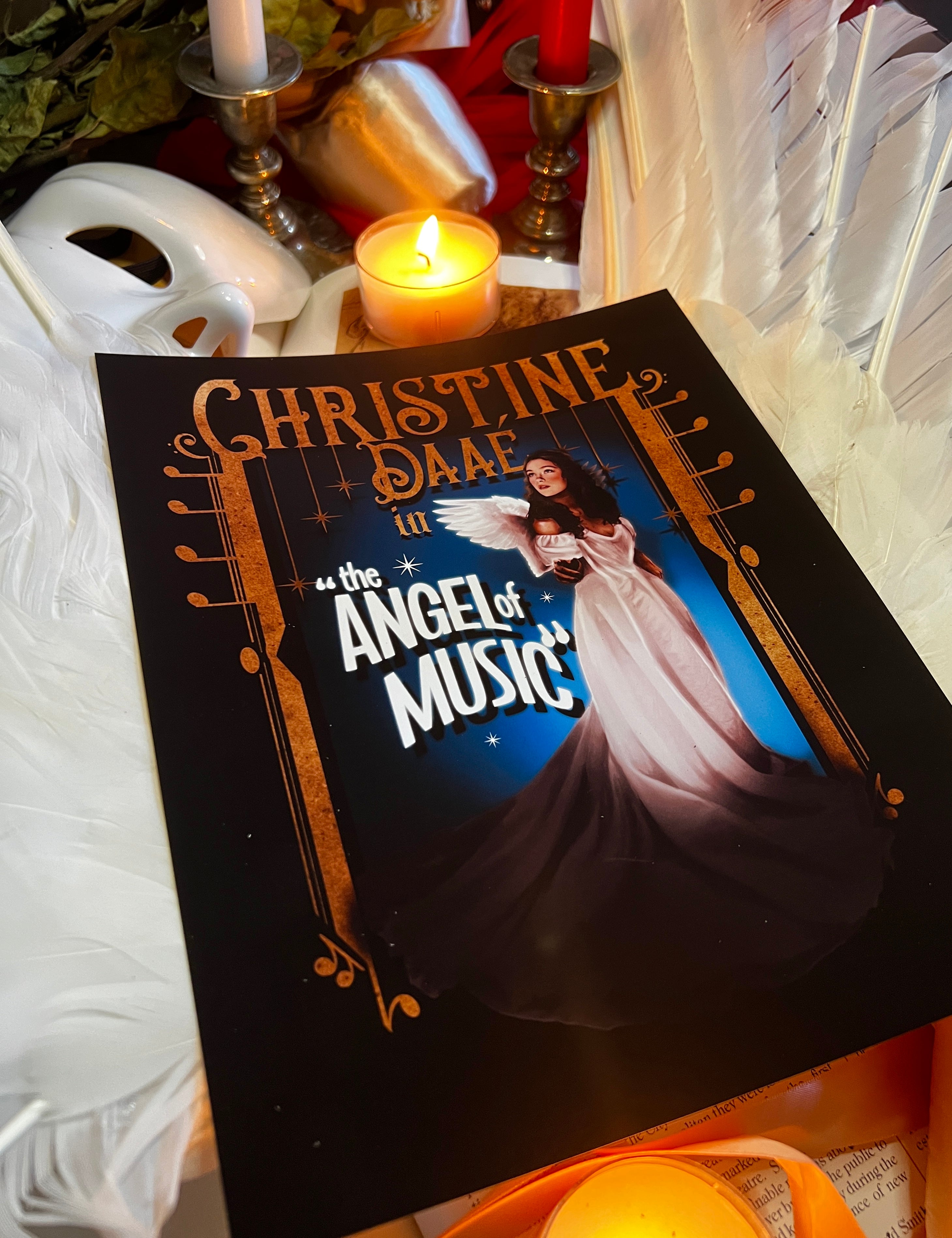 Christine Daaé Angel of Music Print | The Phantom of the Opera