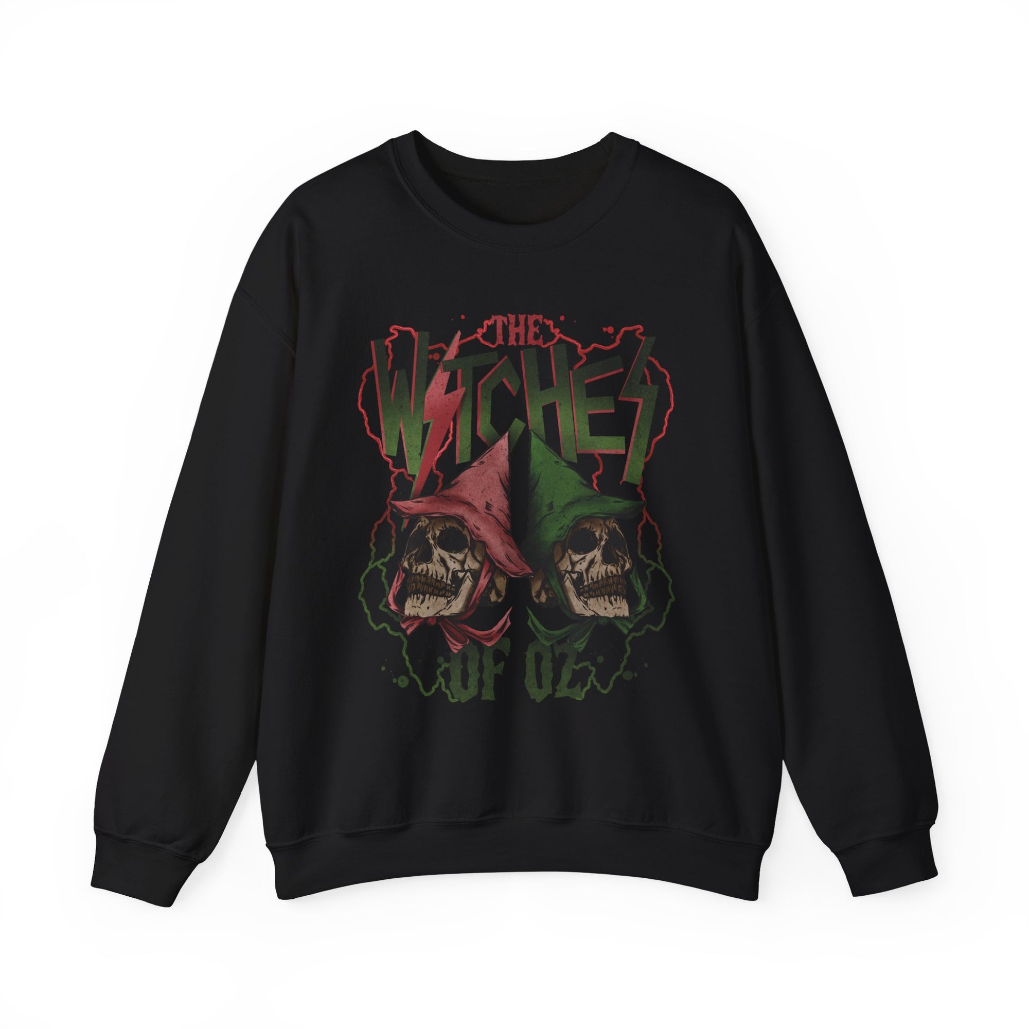 The Witches of Oz Parody Band Sweatshirt | Glinda and Wicked Witch | The Wizard of Oz