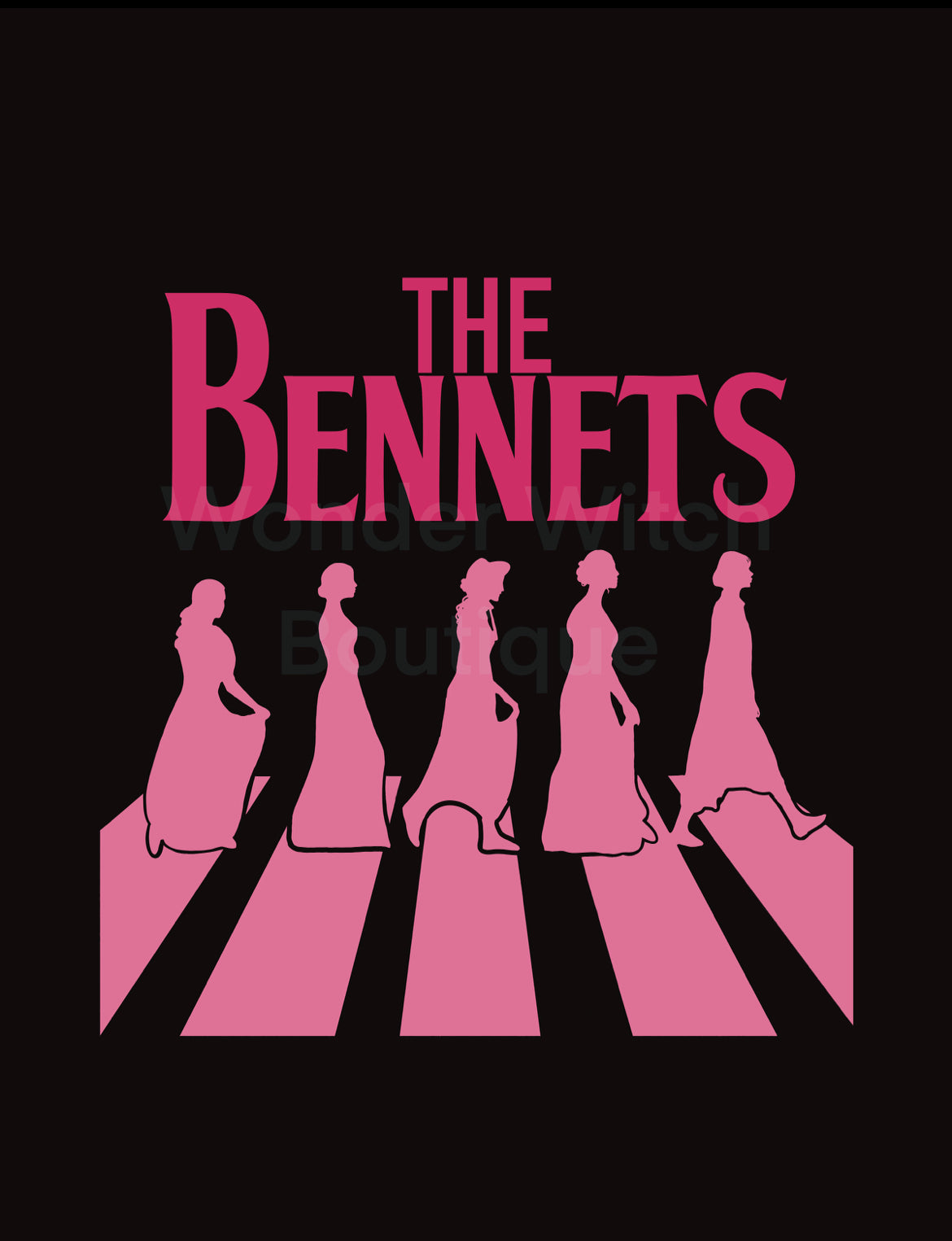 The Bennets Special Edition Pink Parody Band Tee