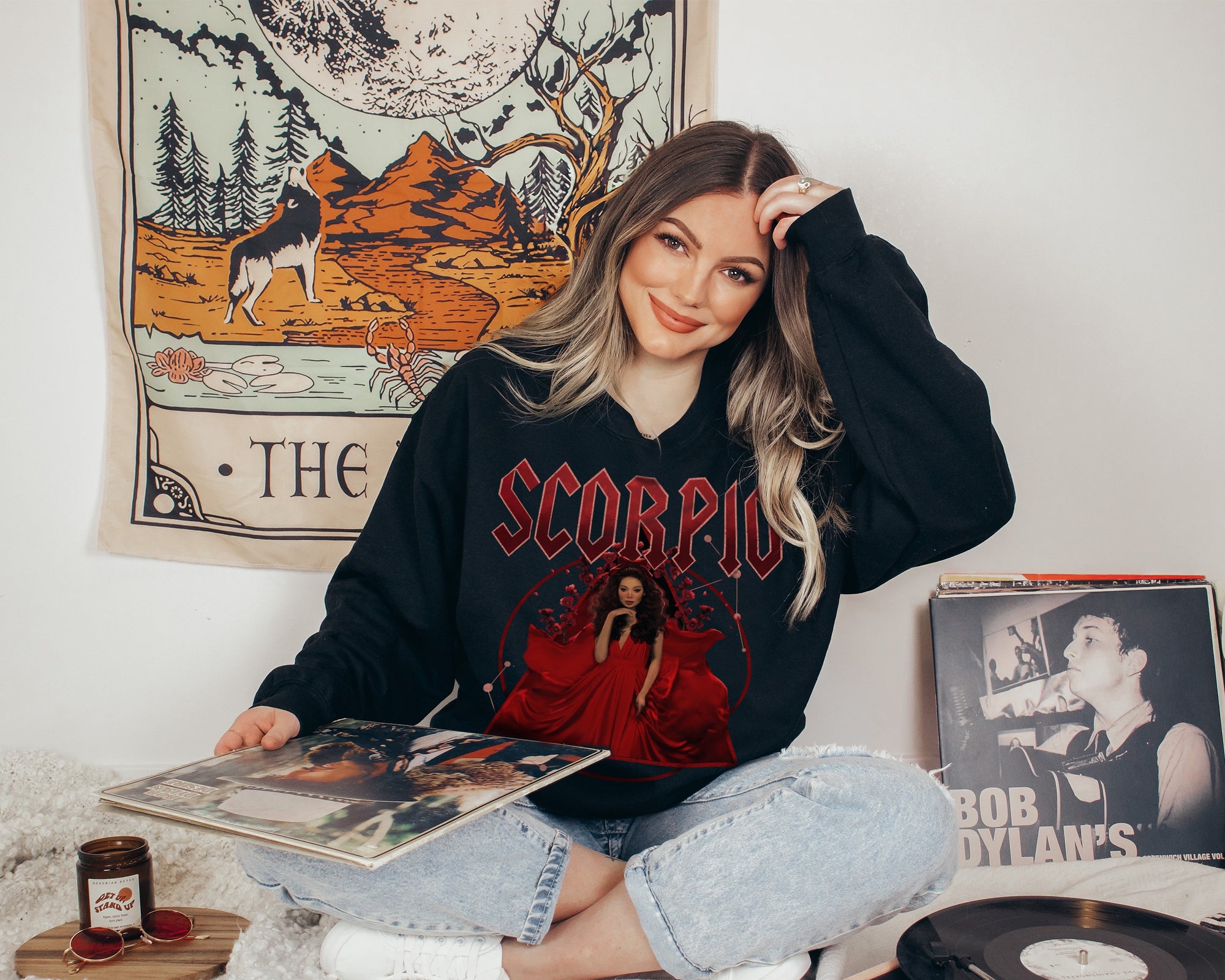 Scorpio Zodiac Band Sweatshirt