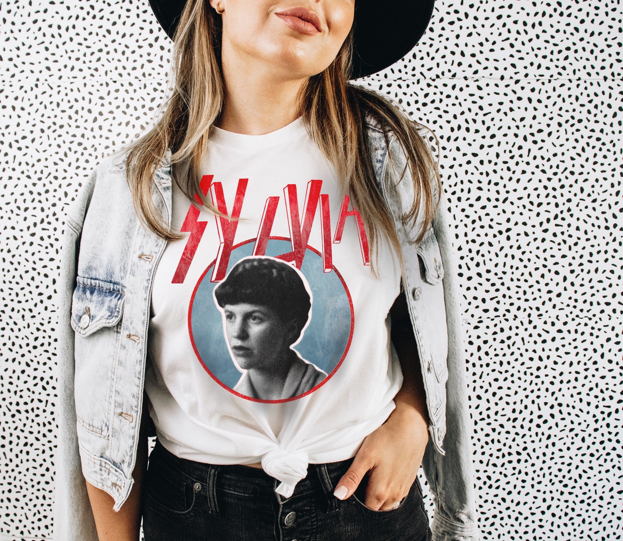 Sylvia Plath Band Tee