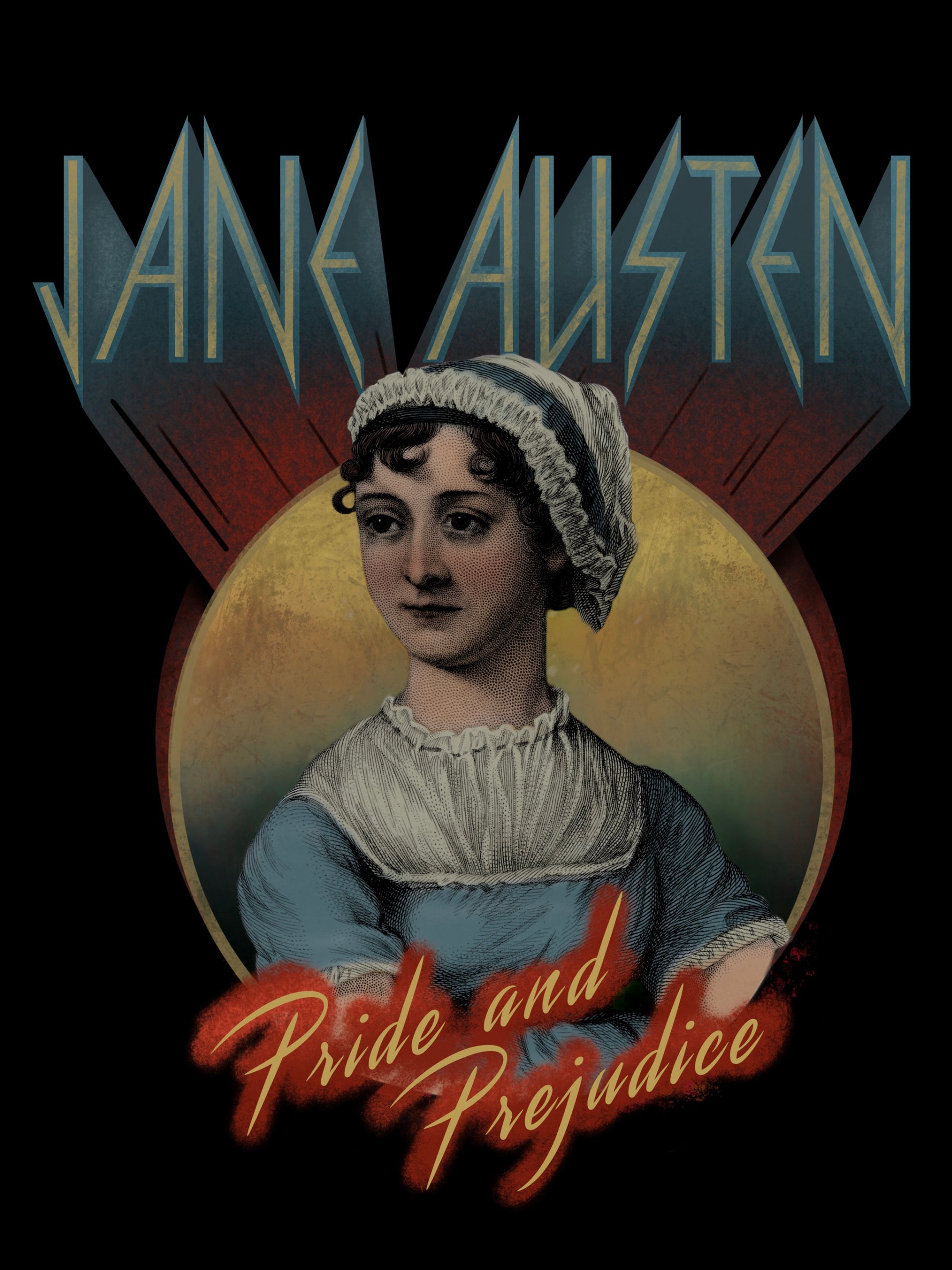 Jane Austen Parody Band Tee Tote