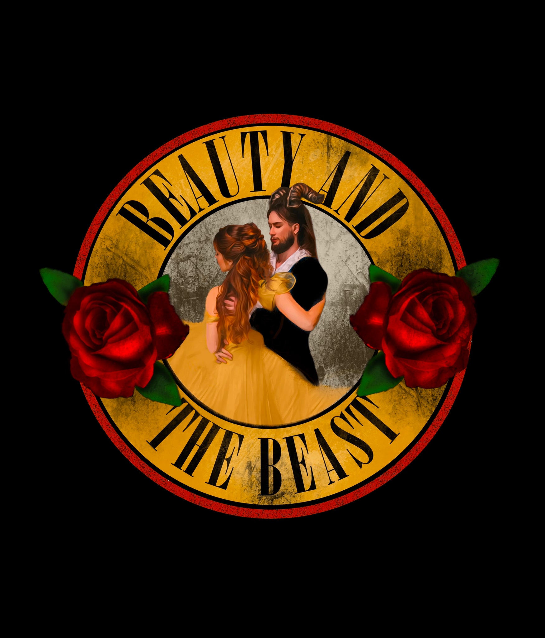 Beauty and The Beast Band Tee