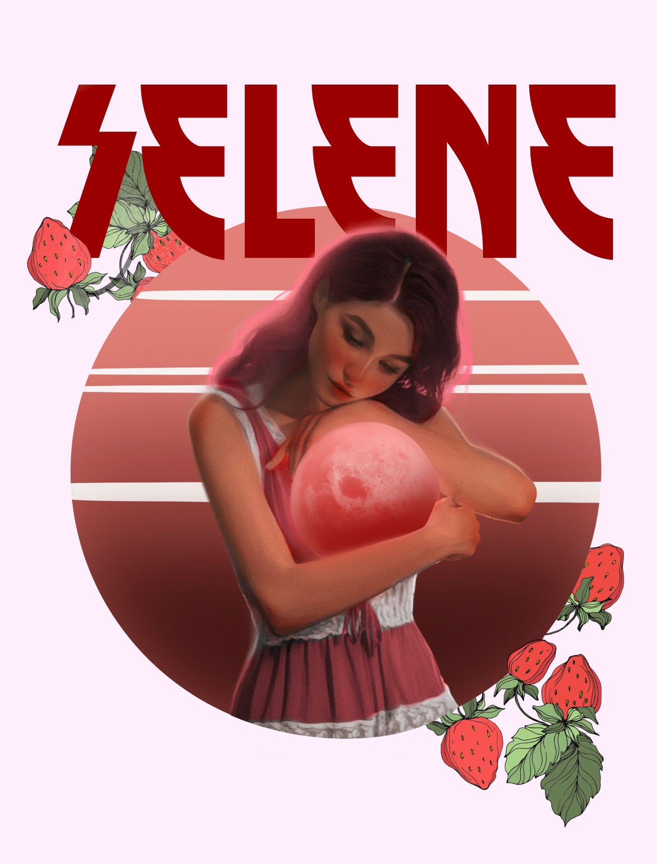 Selene Strawberry Moon Tee