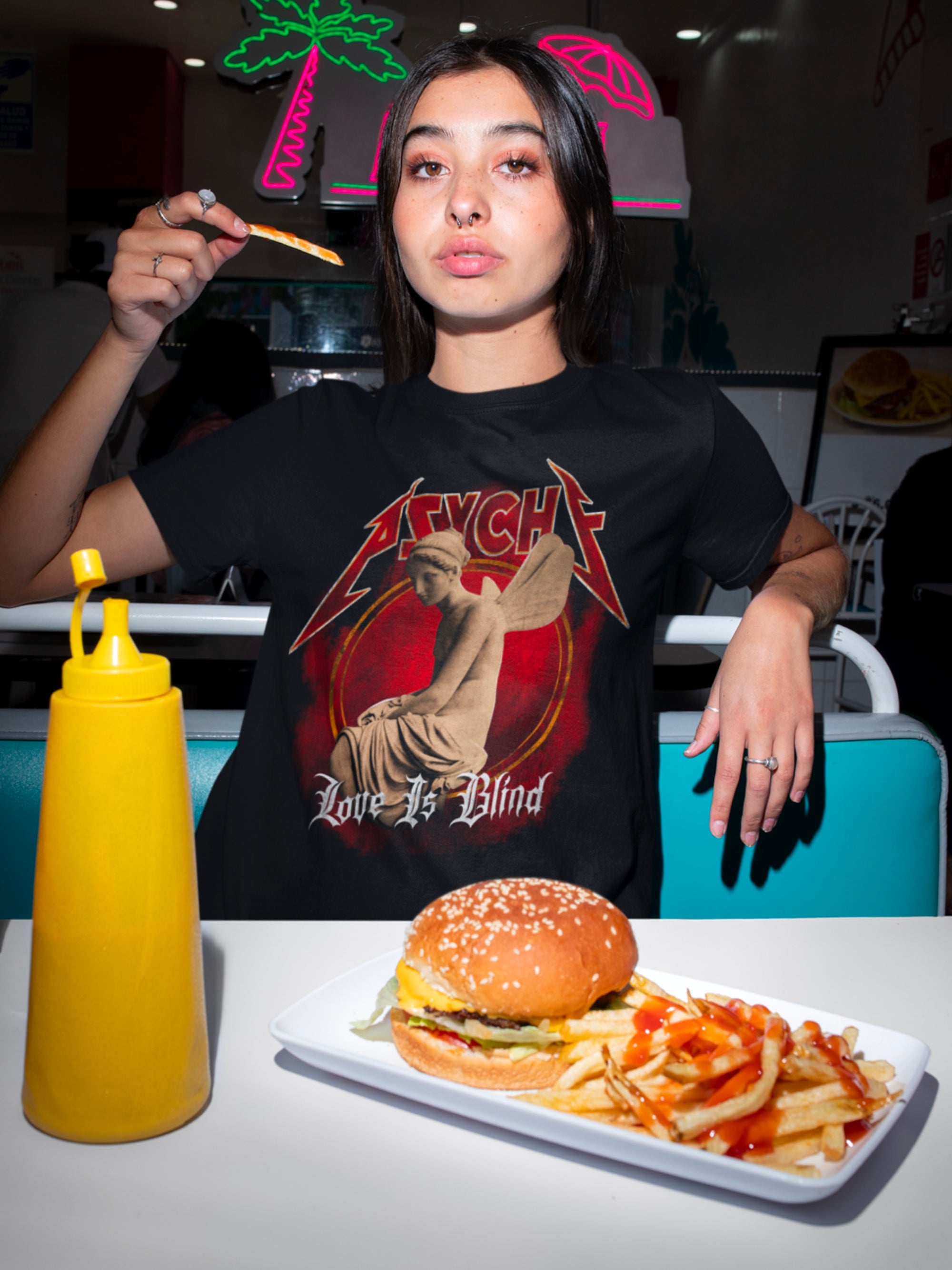 Psyche Parody Band Tee