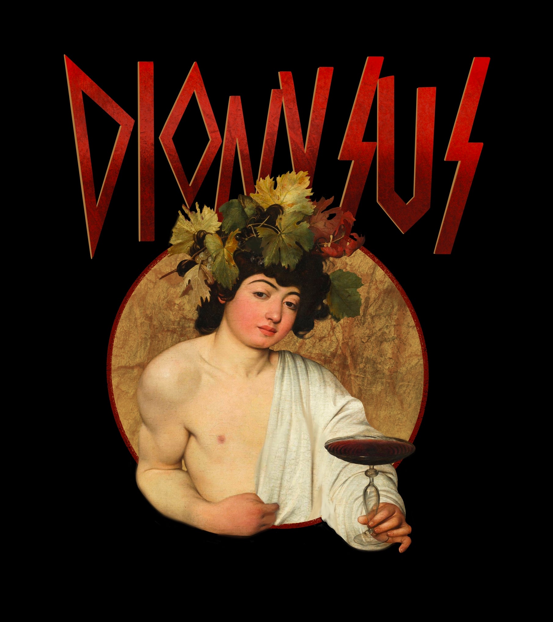Dionysus Parody Band Tee